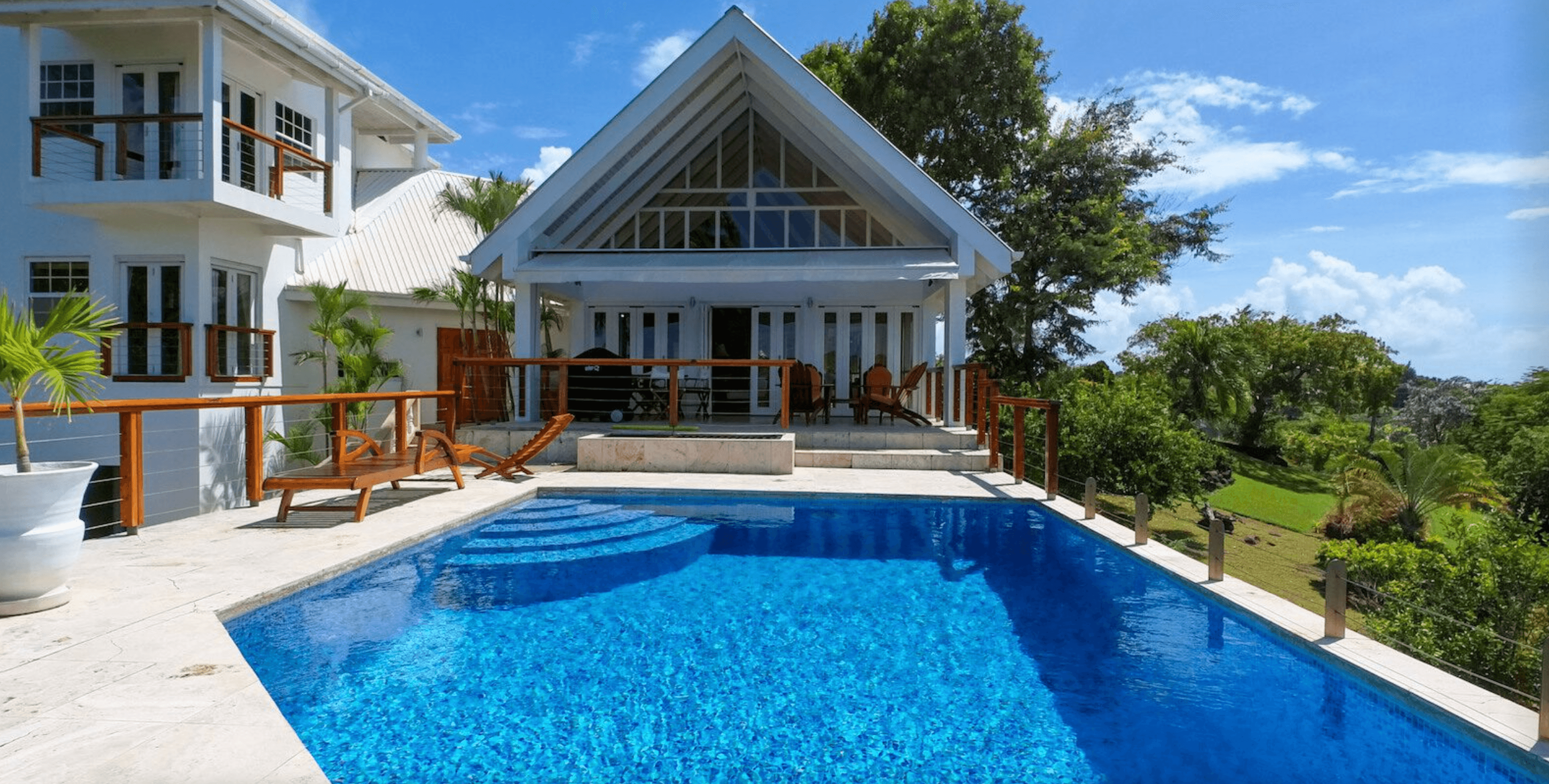 Стильный дом с видом на океан, Сент-Джорджес 1