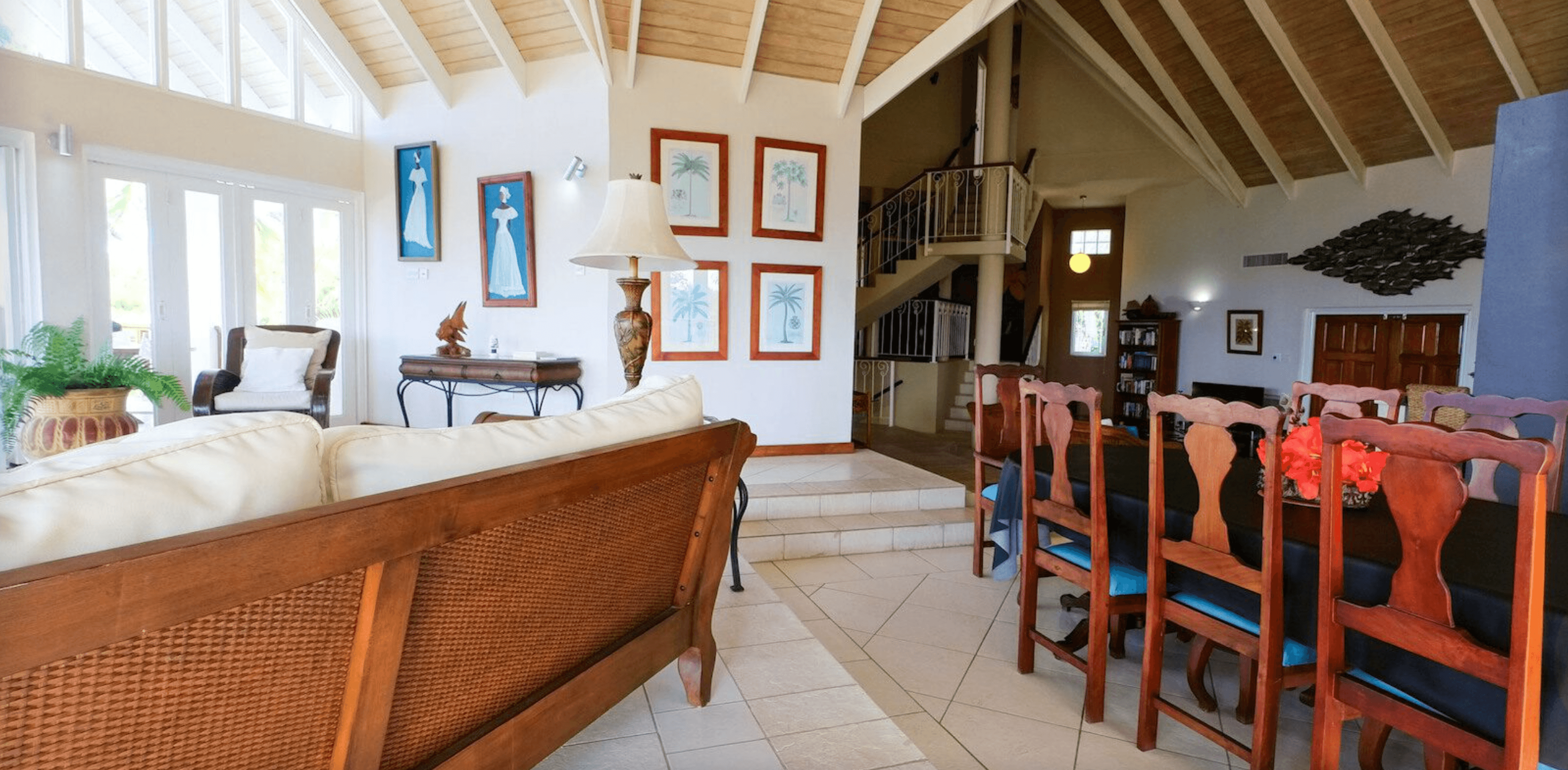 Стильный дом с видом на океан, Сент-Джорджес 8