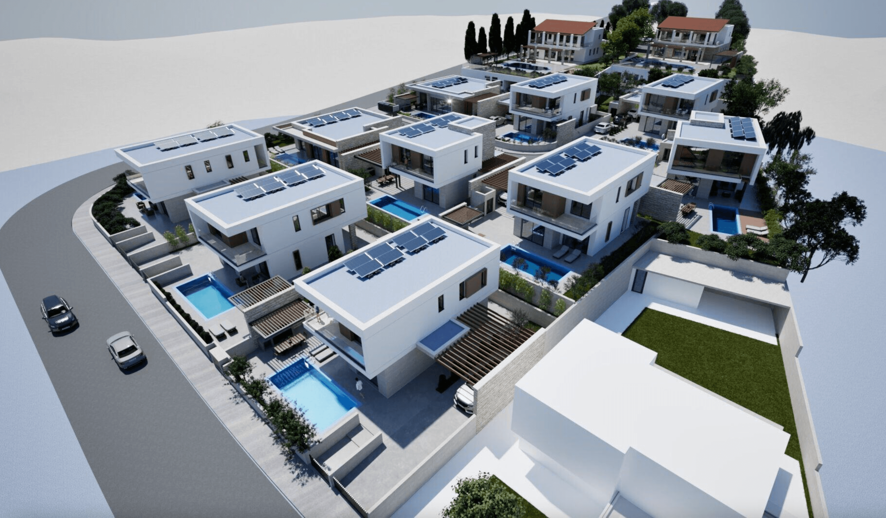Elegant villas, Tala, Paphos 10