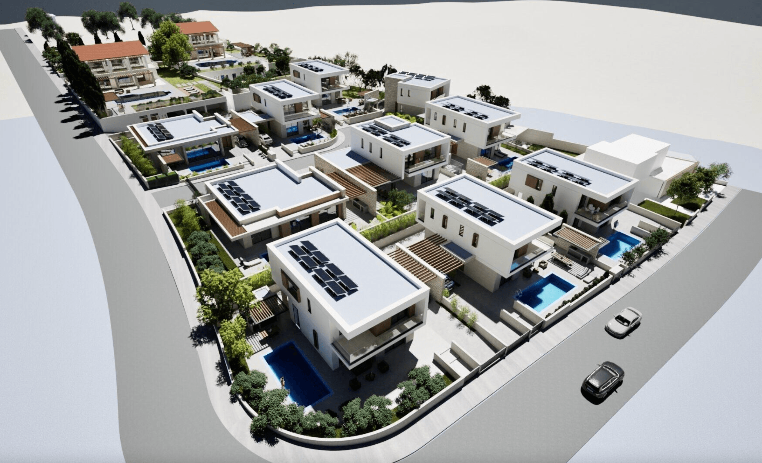 Elegant villas, Tala, Paphos 9