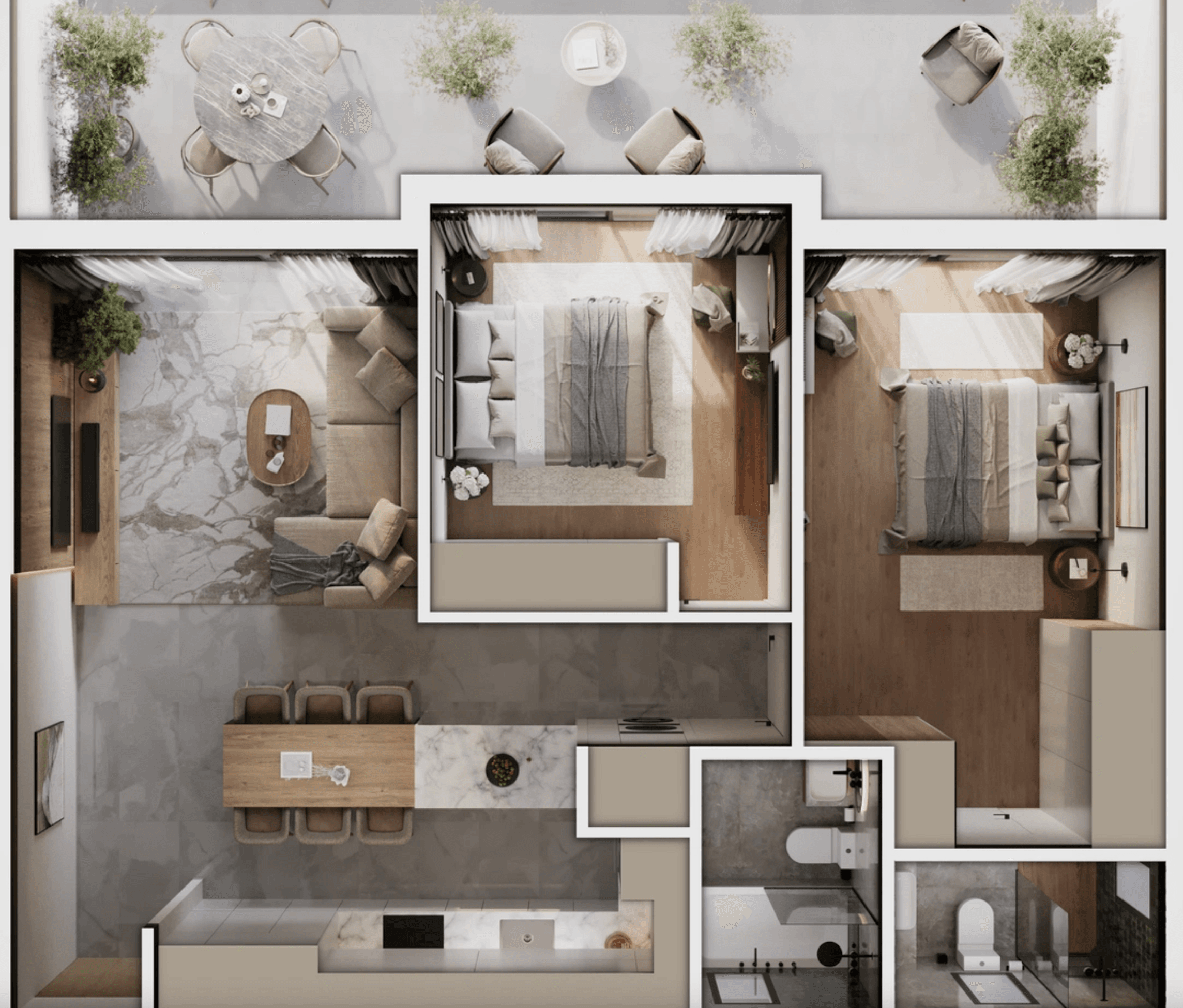 Elegant and stylish apartments, Konia, Paphos 10