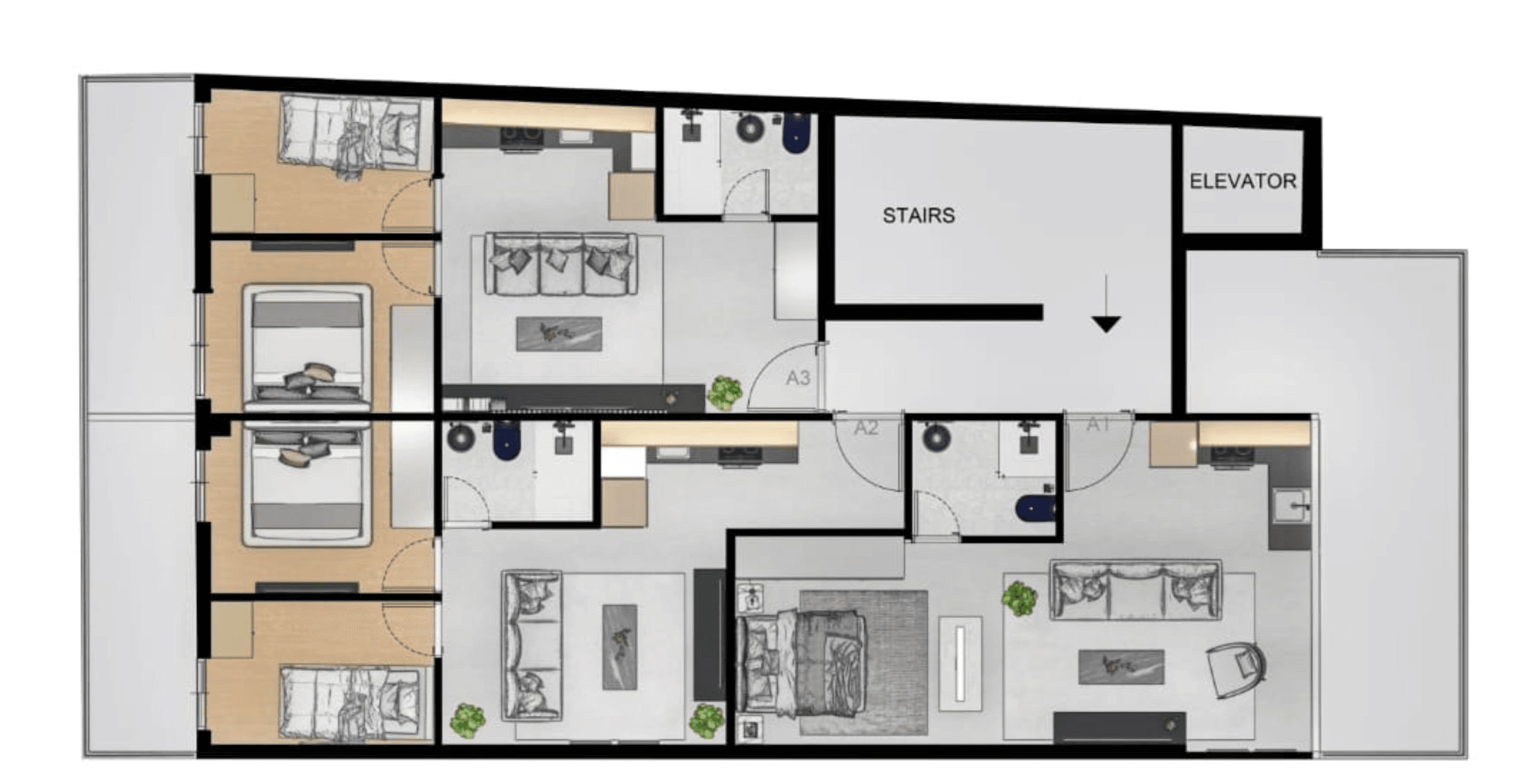 Элегантные апартаменты с видом на парк, Каллифея, Афины 15