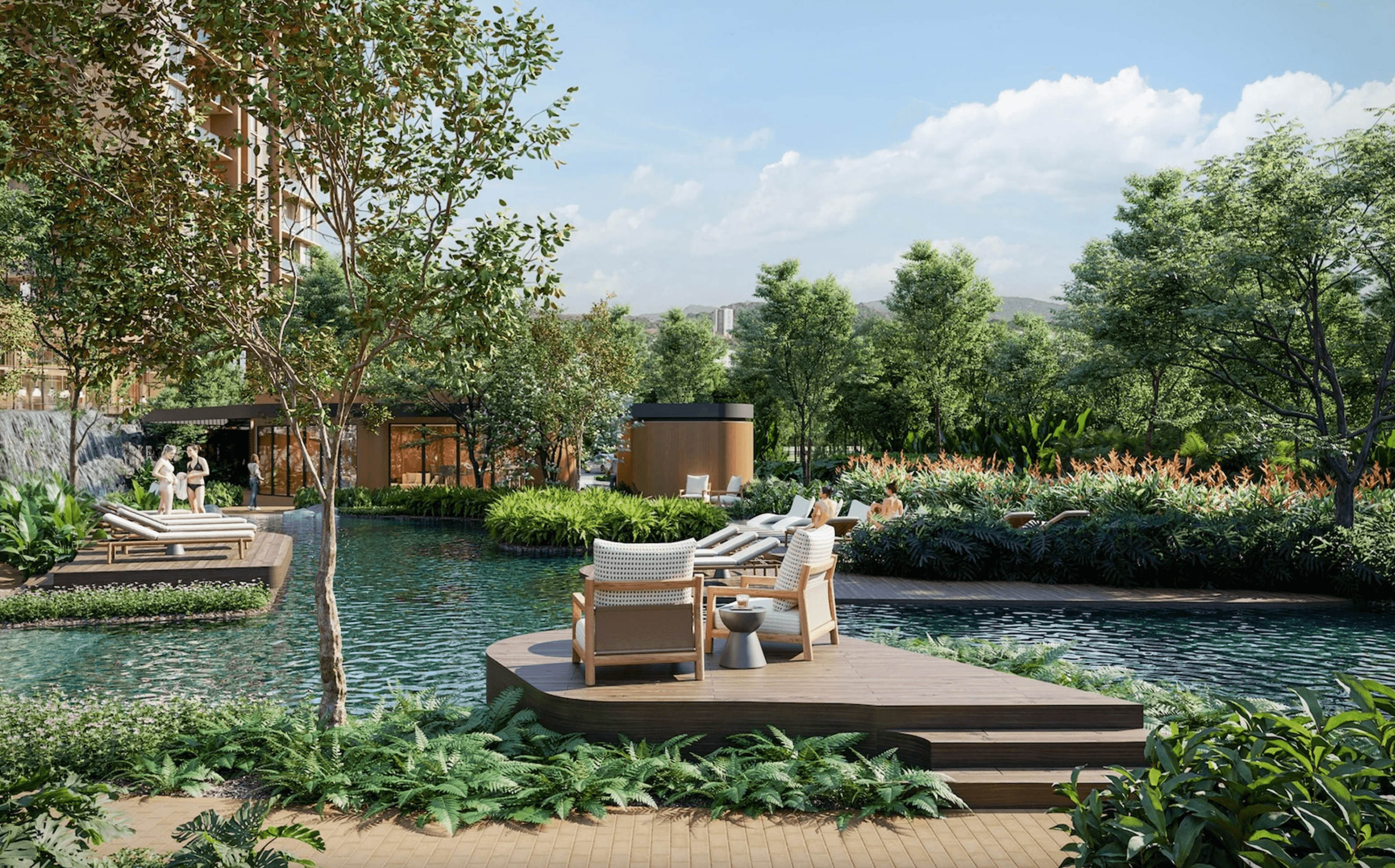 Виллы, апартаменты и дома с частными бассейнами, Санта-Мария, Панама-Сити 12