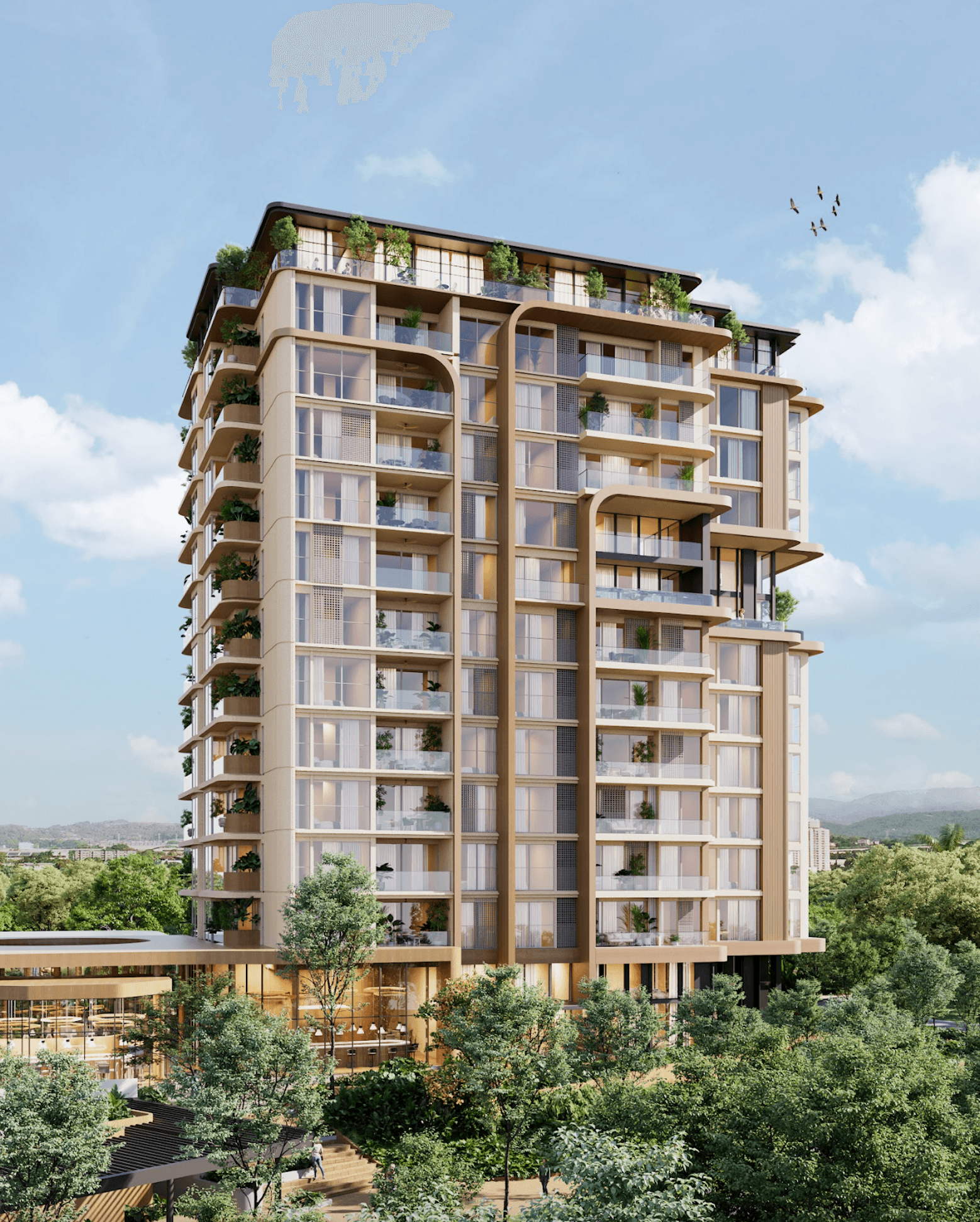 Виллы, апартаменты и дома с частными бассейнами, Санта-Мария, Панама-Сити 4