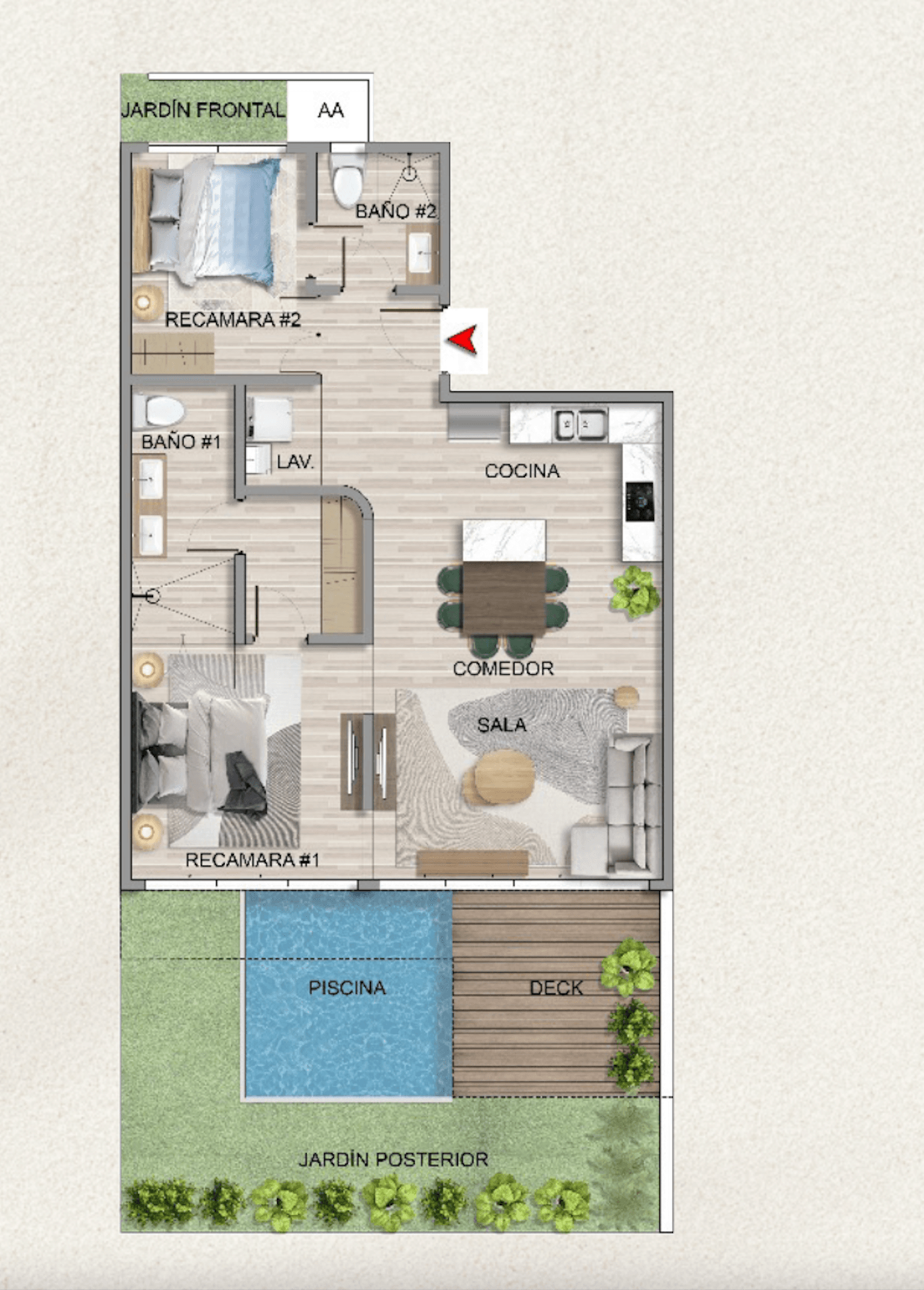 Comfortable beachfront villas, Chame, Playa Caracol 17