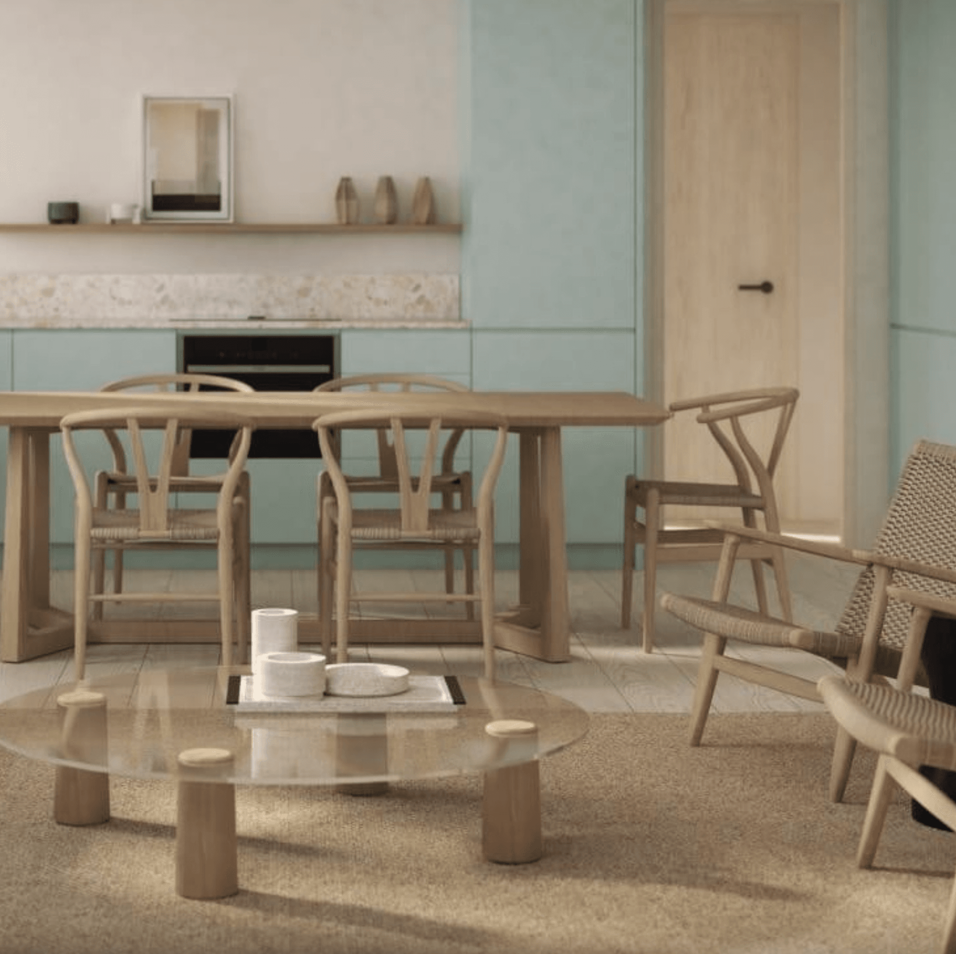 Комфортные апартаменты с парковочными местами, Эгина 6