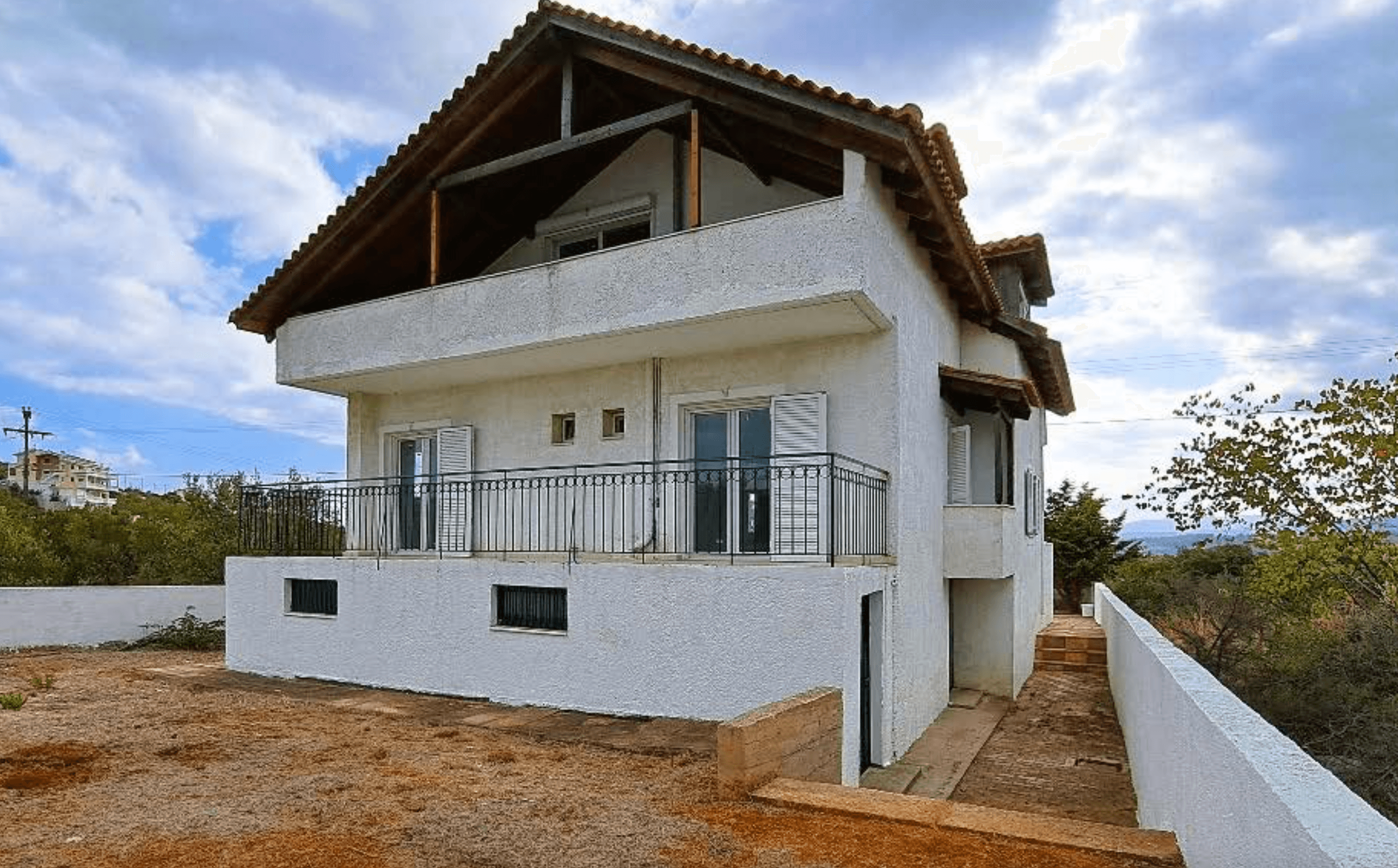 Elegant villa with traditional elements, Theologos Bay 1