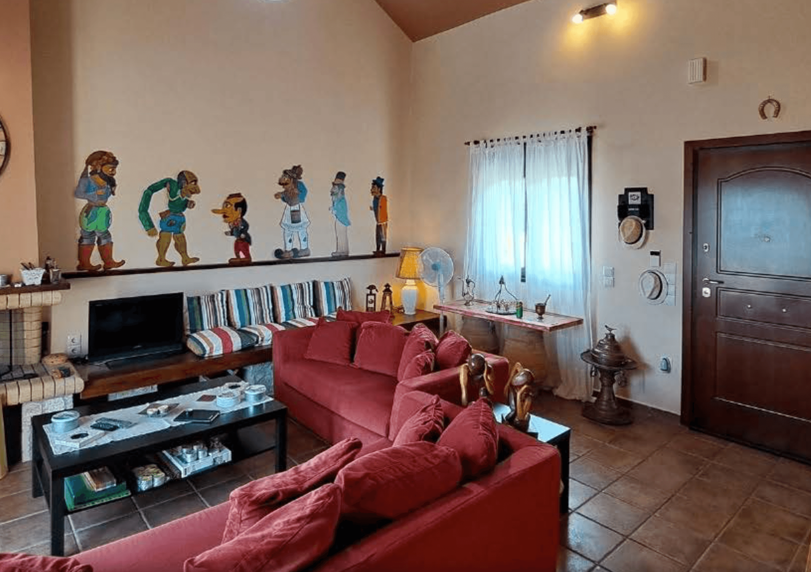 Villa with sea view, Theologos Bay 5