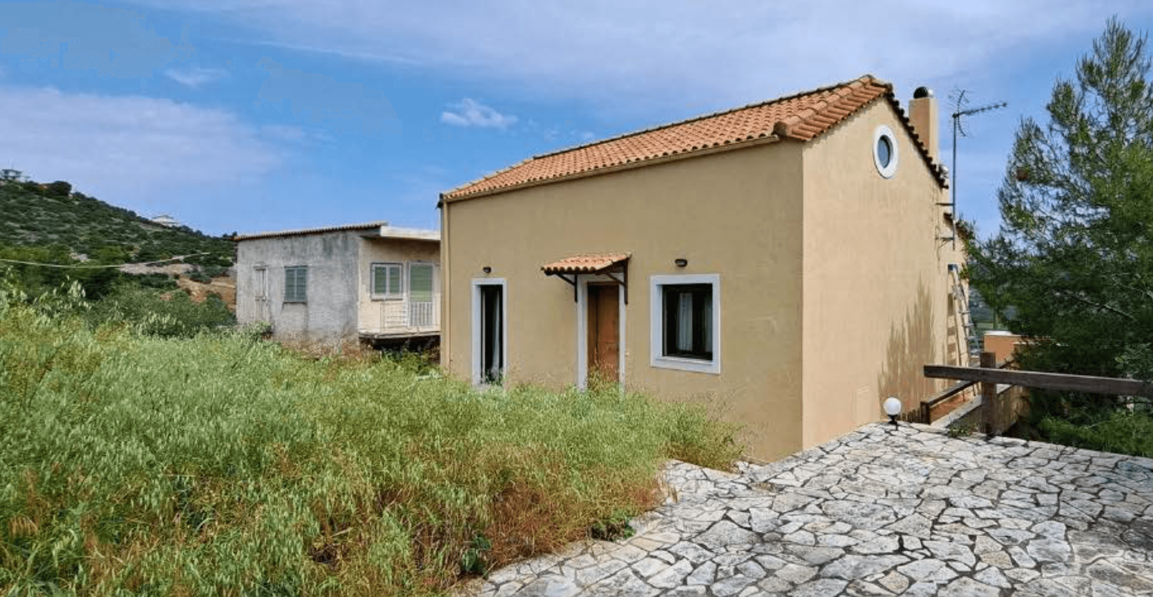 Villa with sea view, Theologos Bay 1