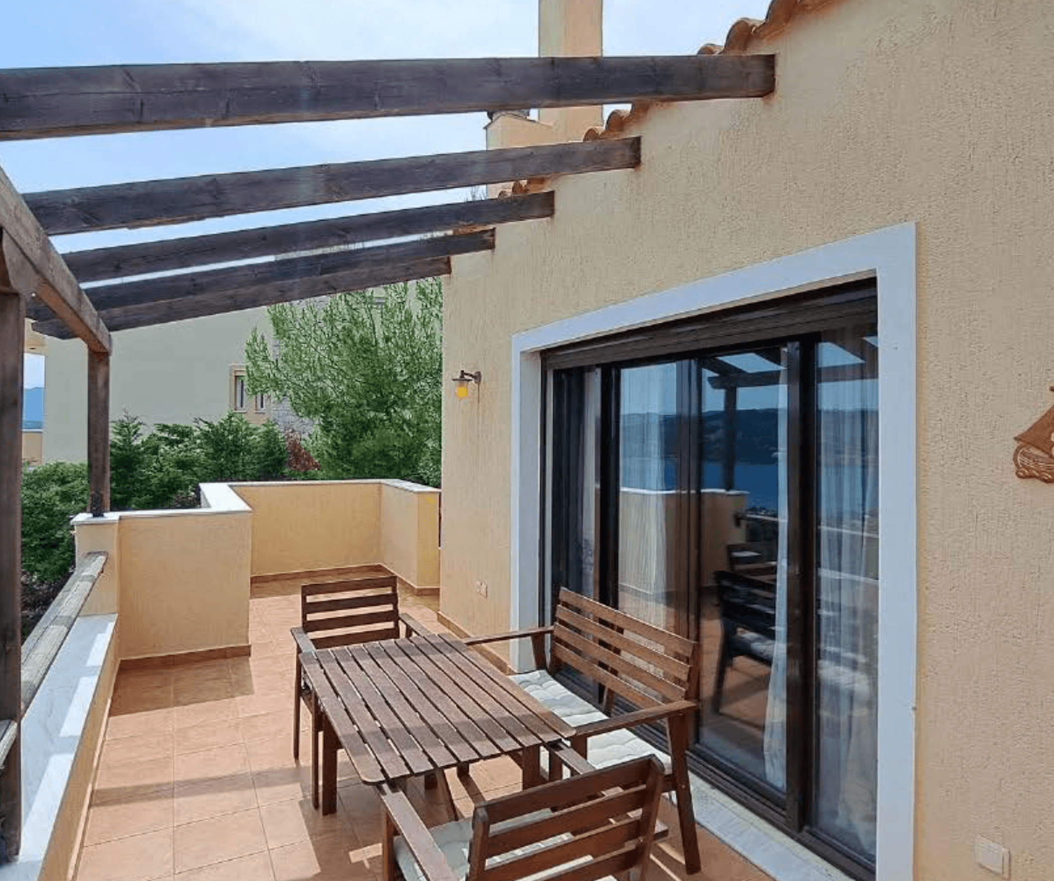 Villa with sea view, Theologos Bay 13