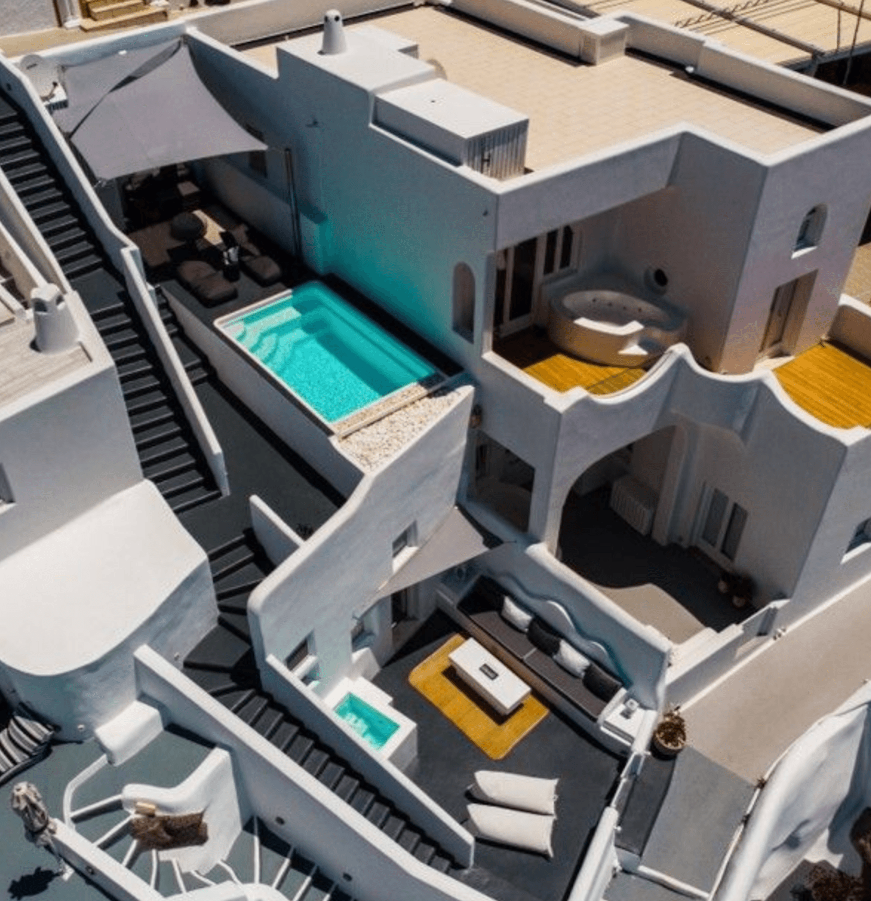 Stylish villa, Imerovigli, Santorini 1