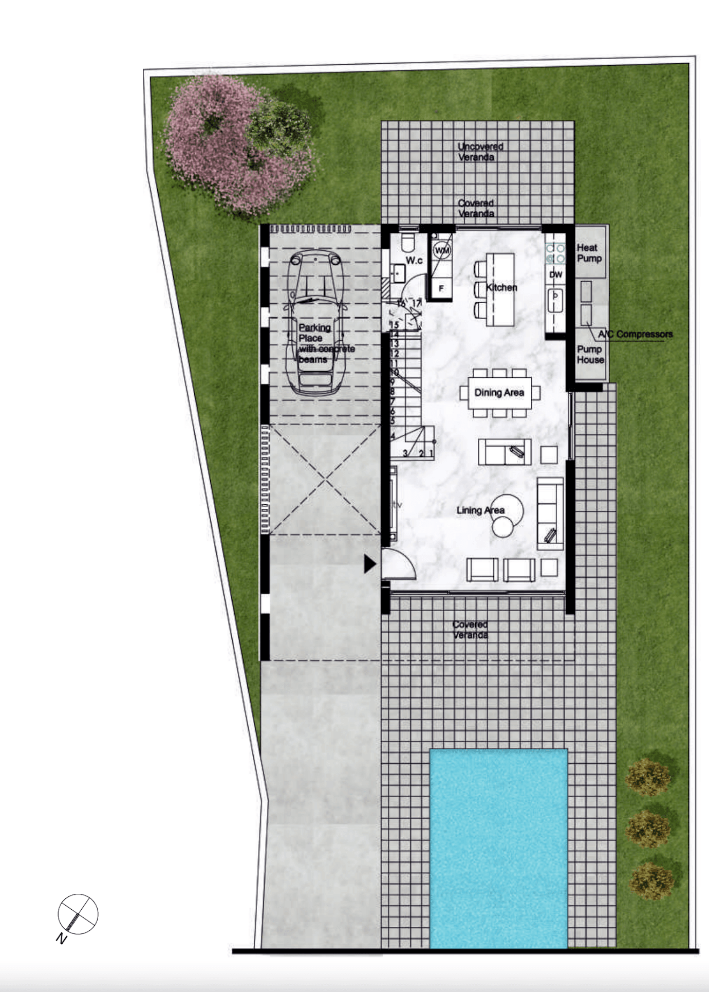 Comfortable and stylish villas, Chloraka, Paphos 10