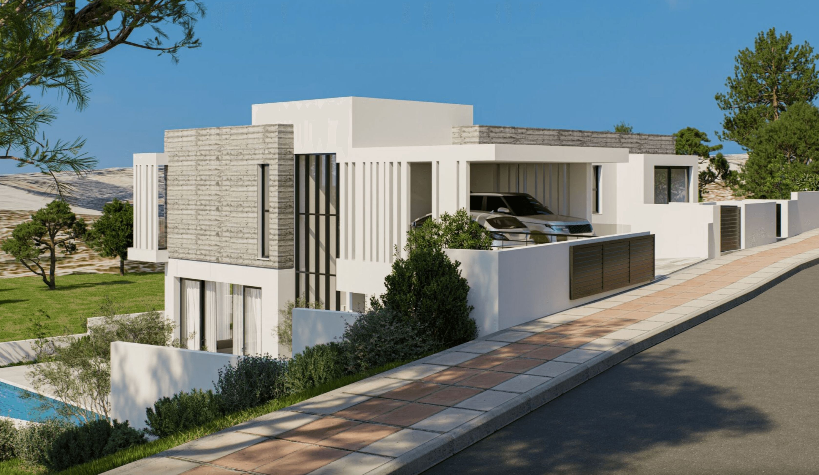 Villas in modern style, Agios Athanasios, Limassol 13