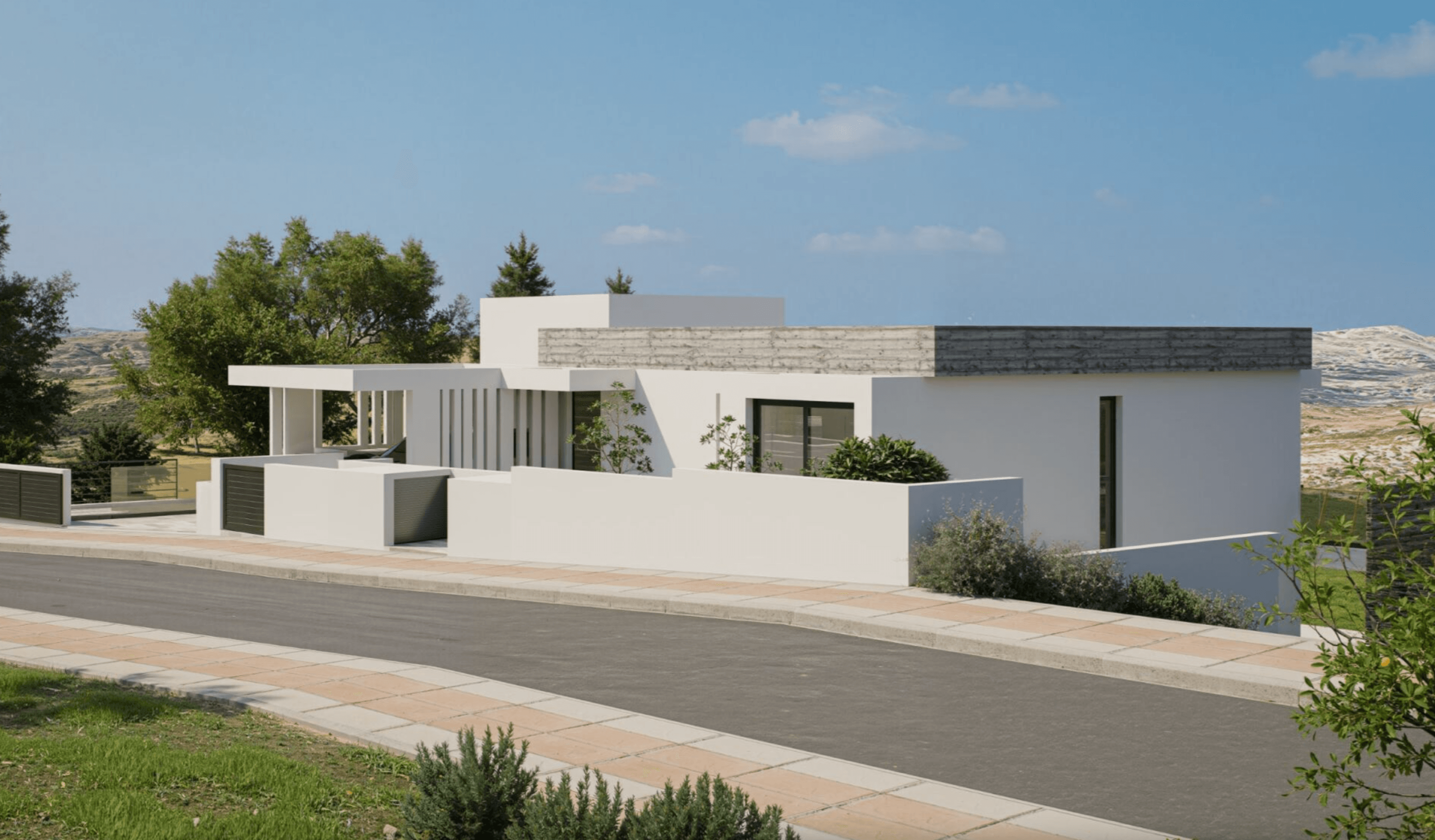 Villas in modern style, Agios Athanasios, Limassol 11