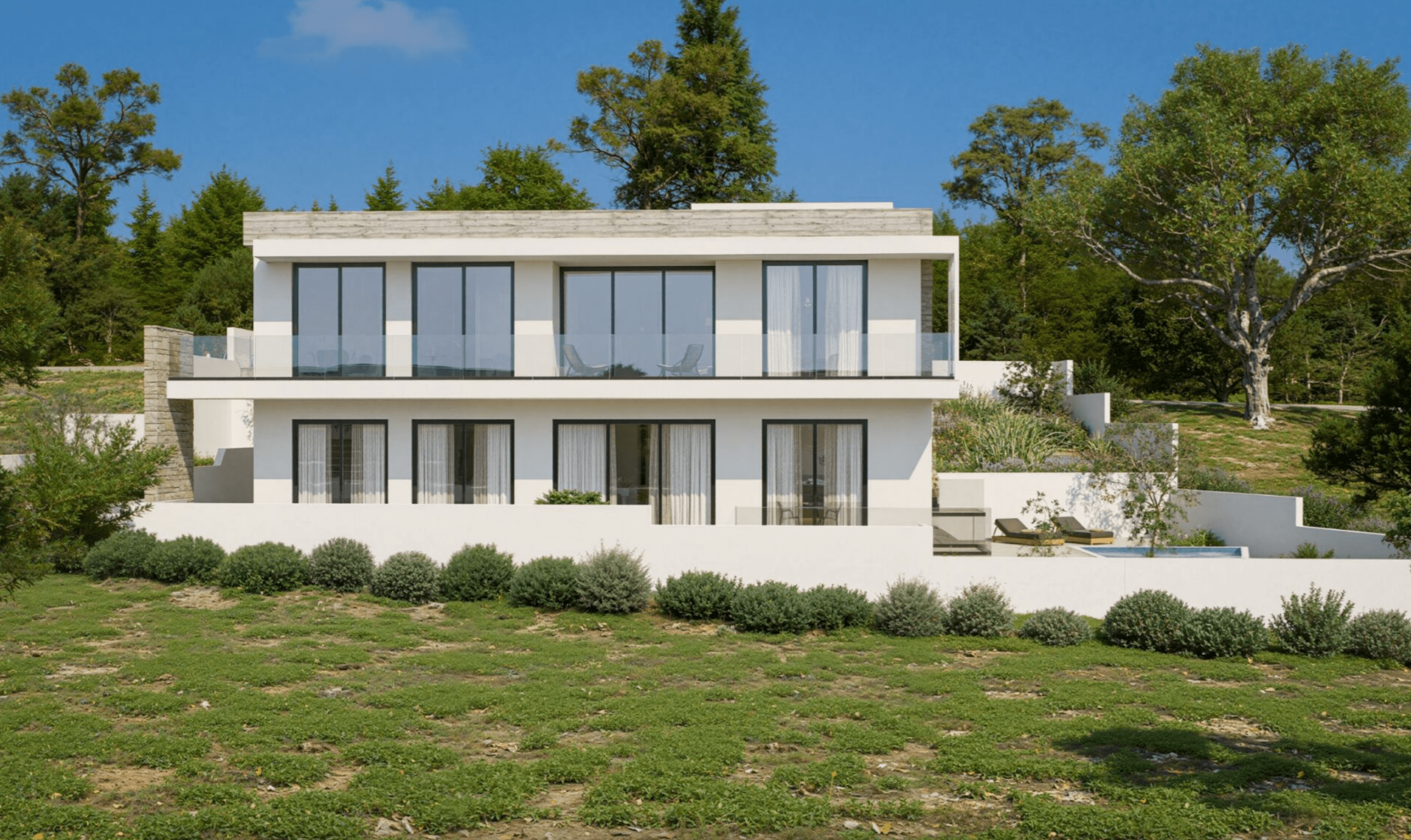 Villas in modern style, Agios Athanasios, Limassol 14