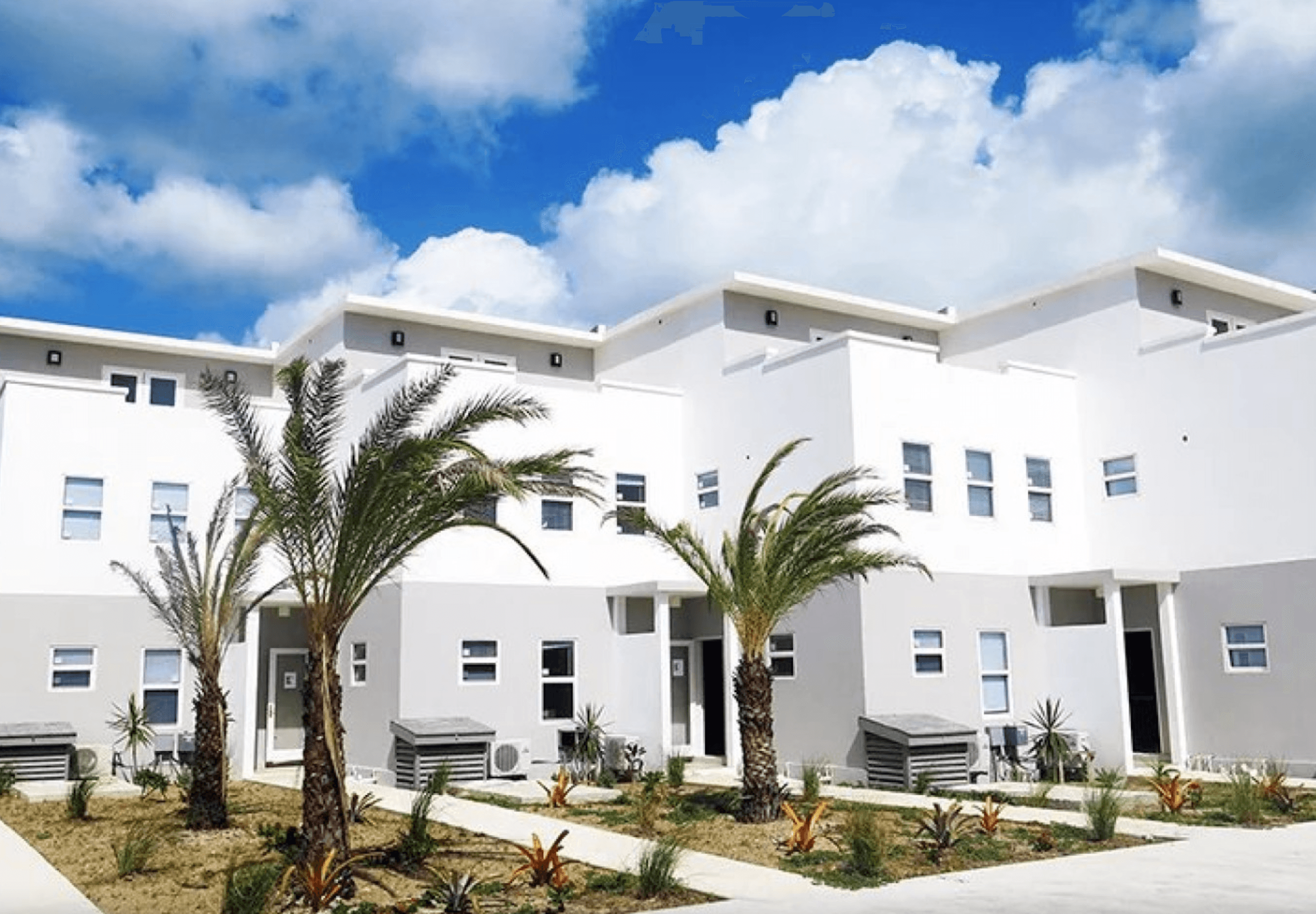 Waterfront townhouses, Jolly Harbour 1