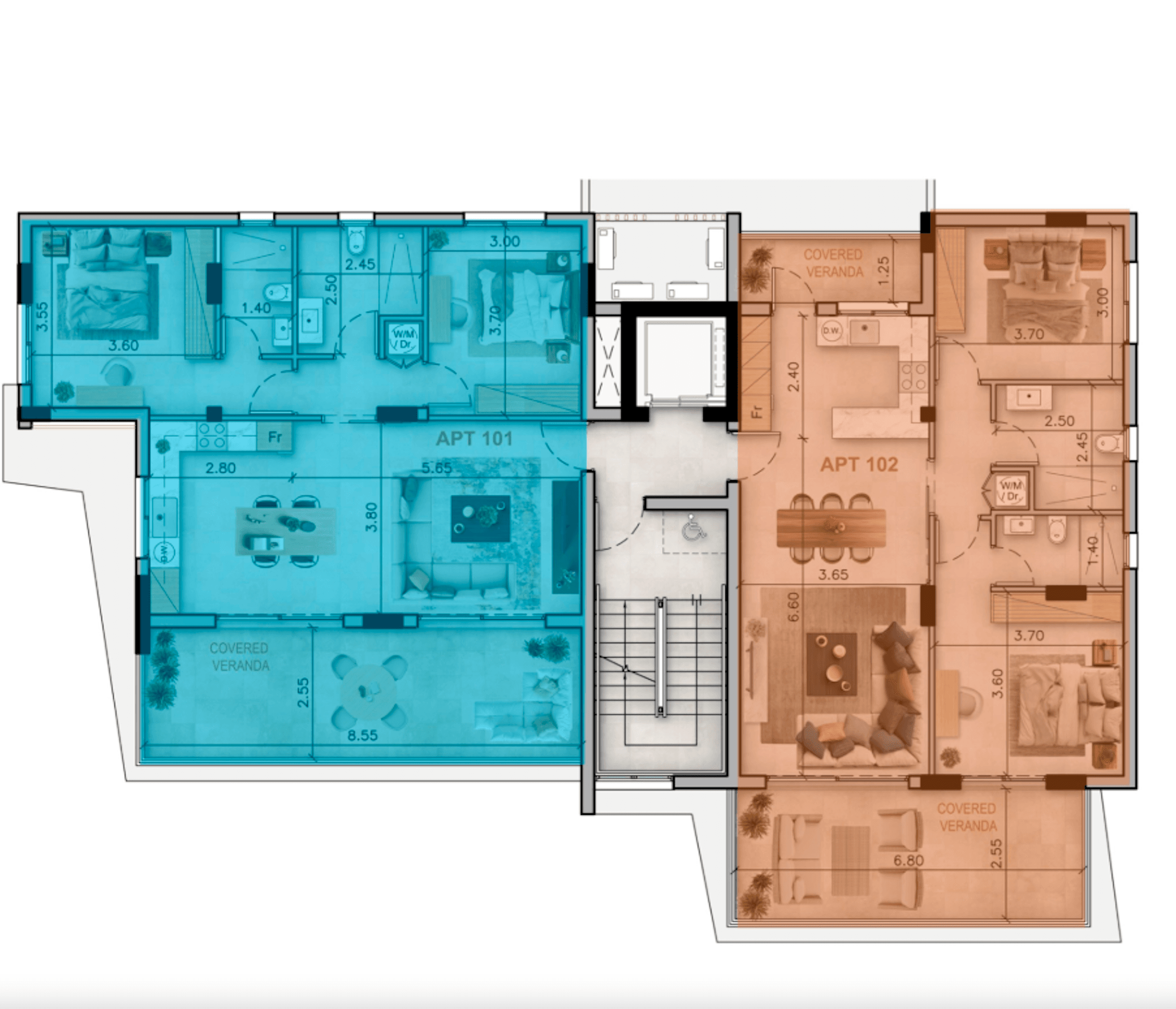 Comfortable Apartments in modern style, Faneromeni, Larnaca 6