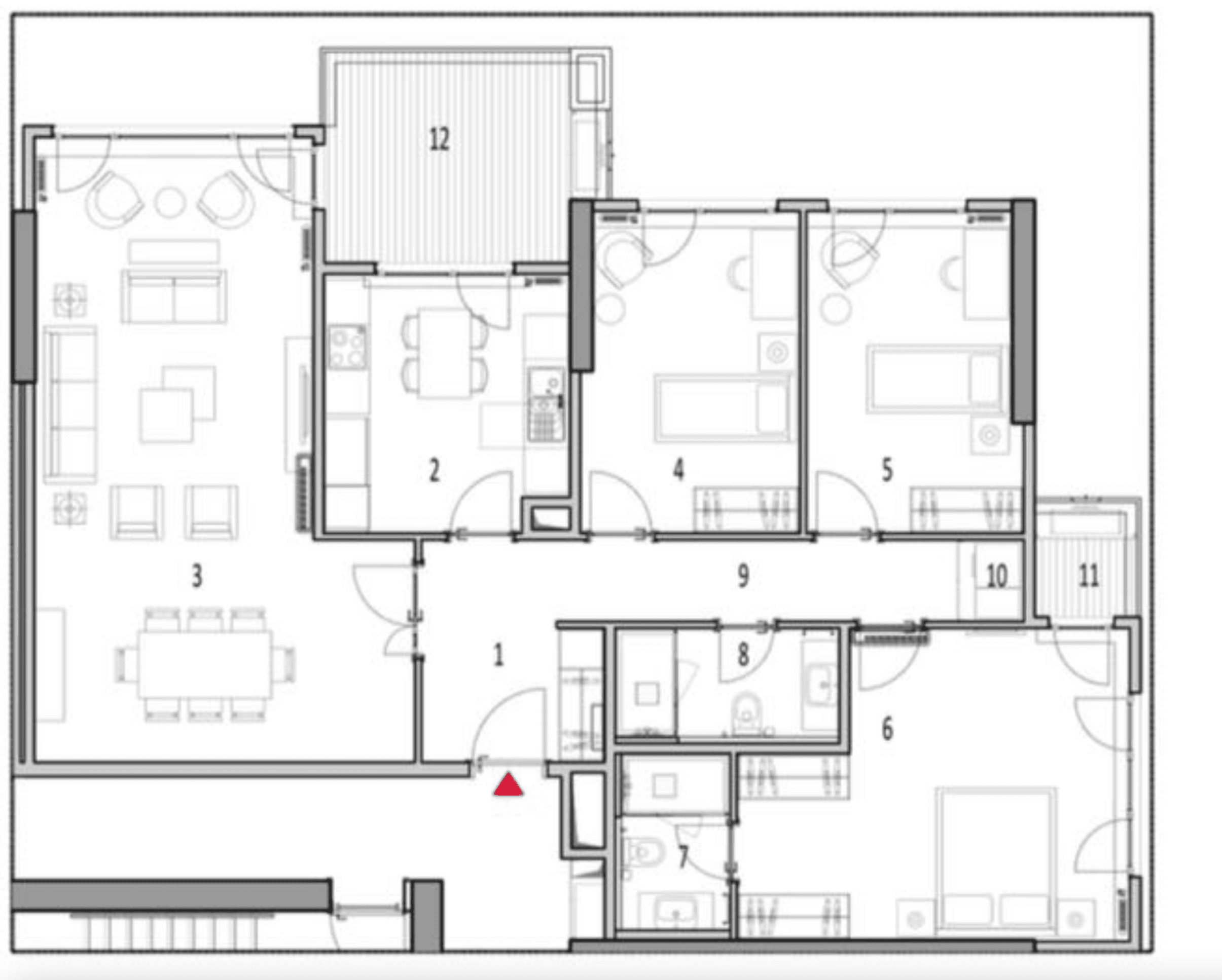 Элегантные апартаменты, Бейликдюзю, Стамбул 5