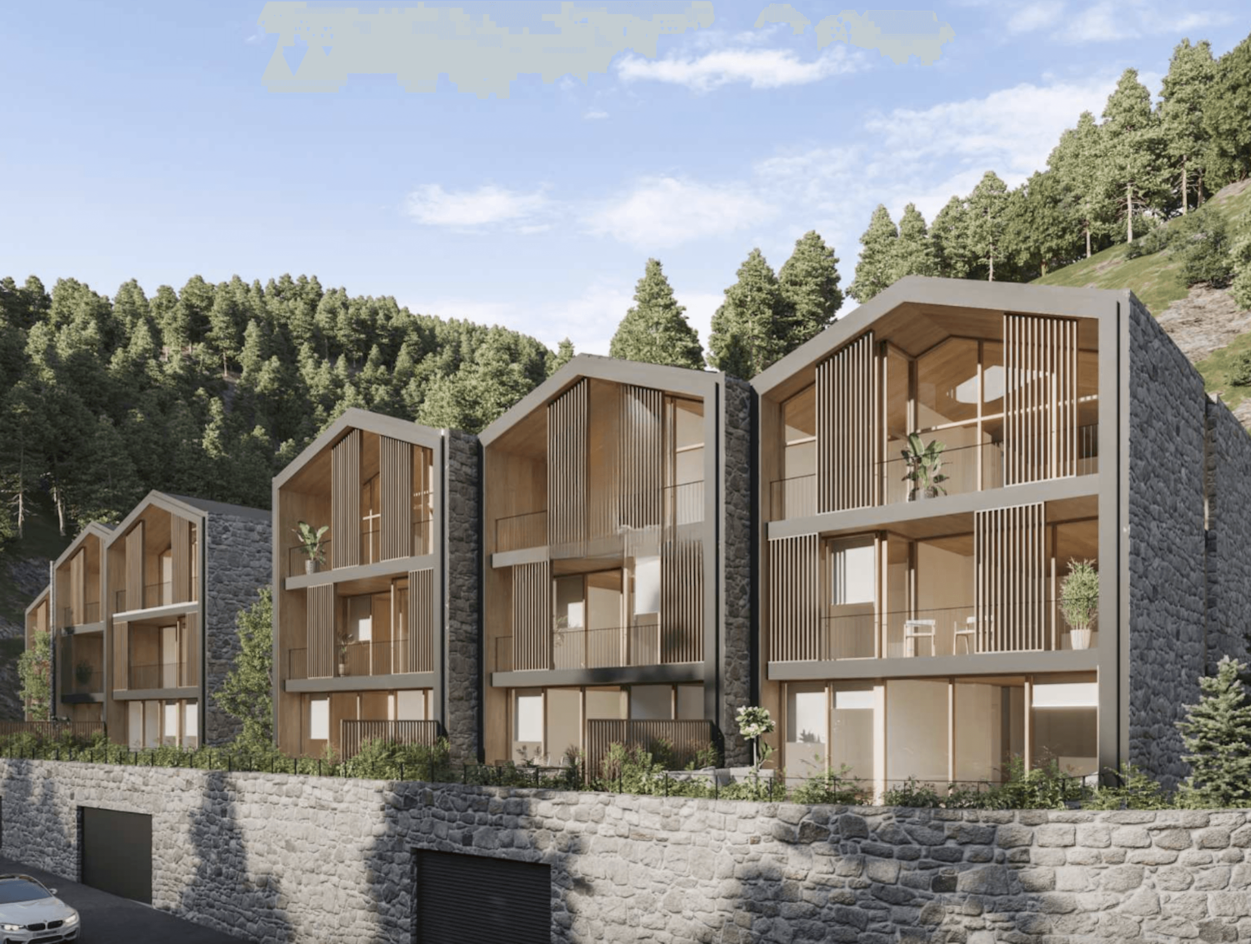 Apartments in traditional style, La Massana, Andorra 1