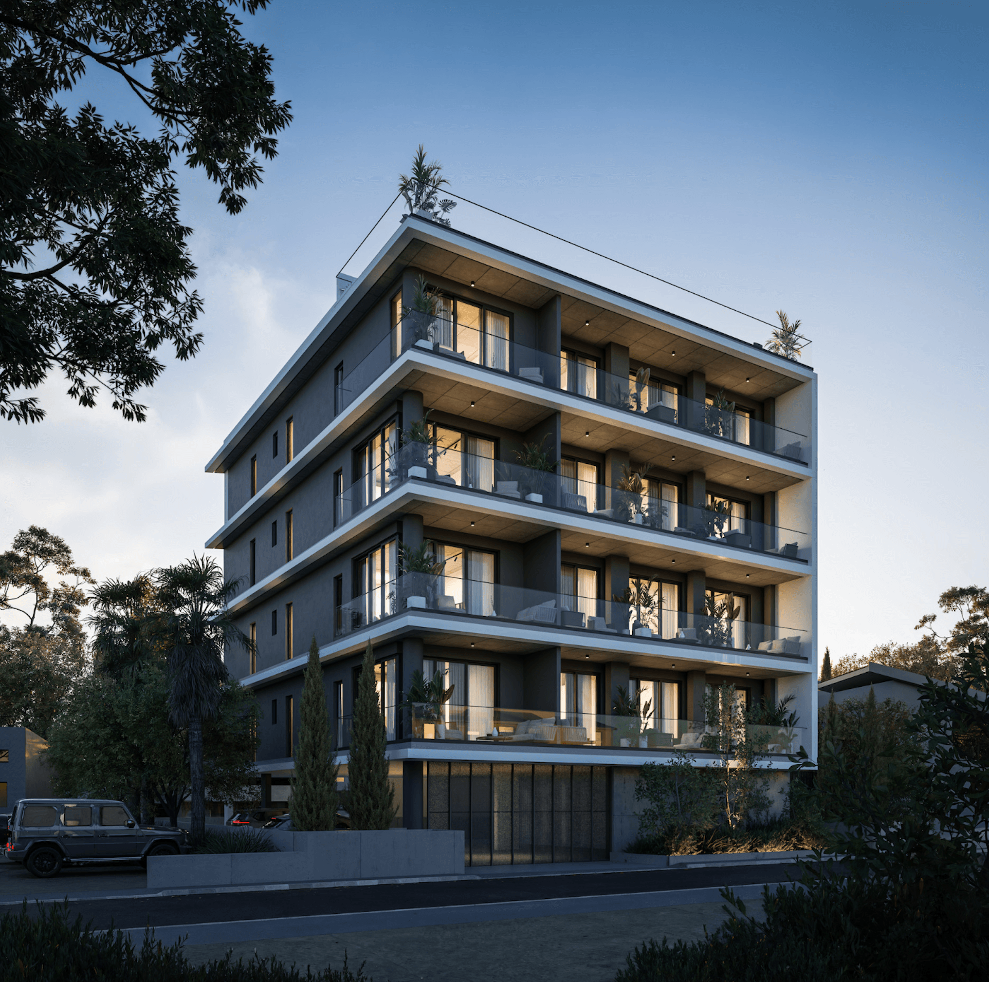 Apartments in modern style, Katholiki, Limassol 1