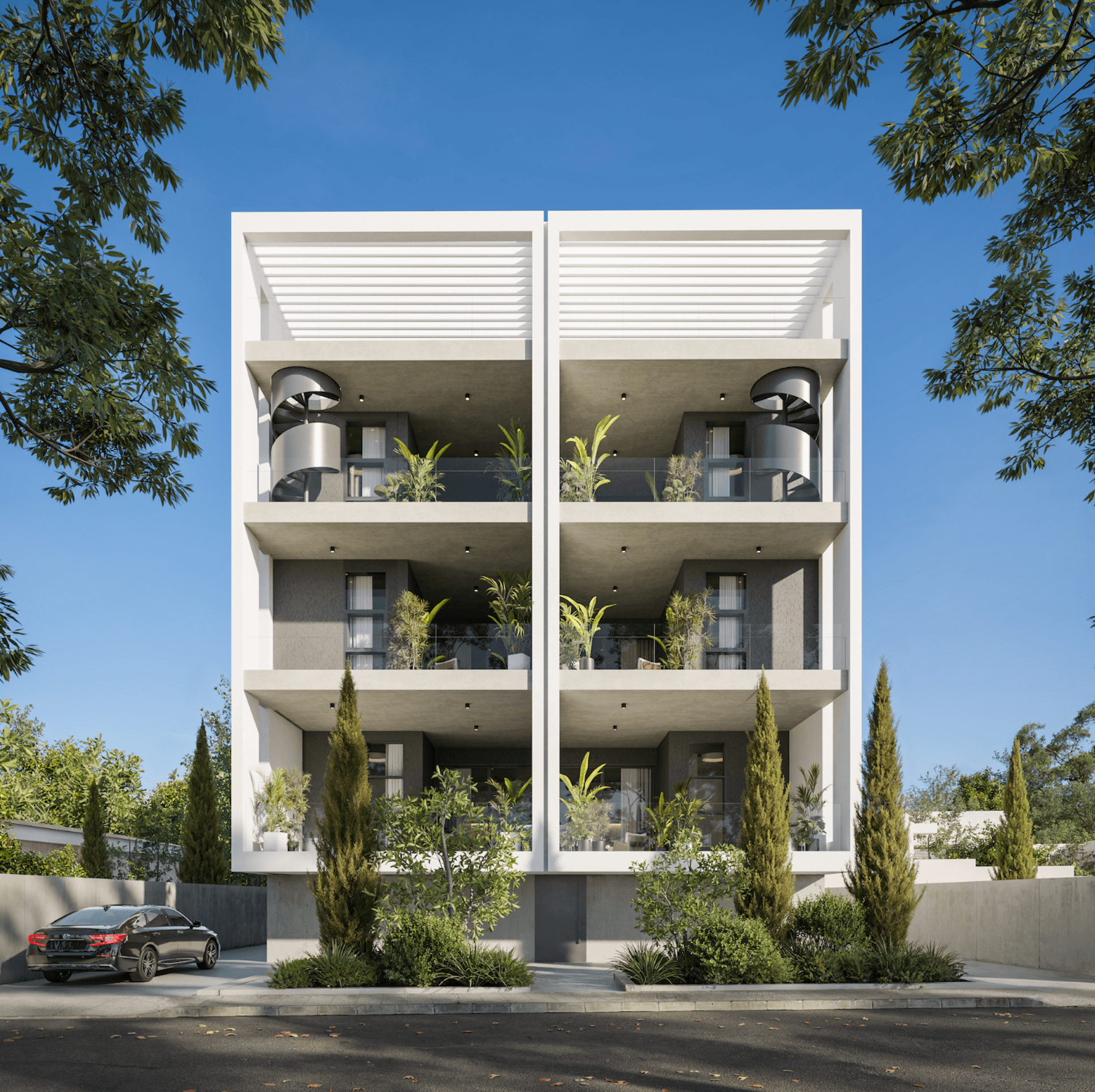 Comfortable apartments in modern style, Agios Athanasios, Limassol 1