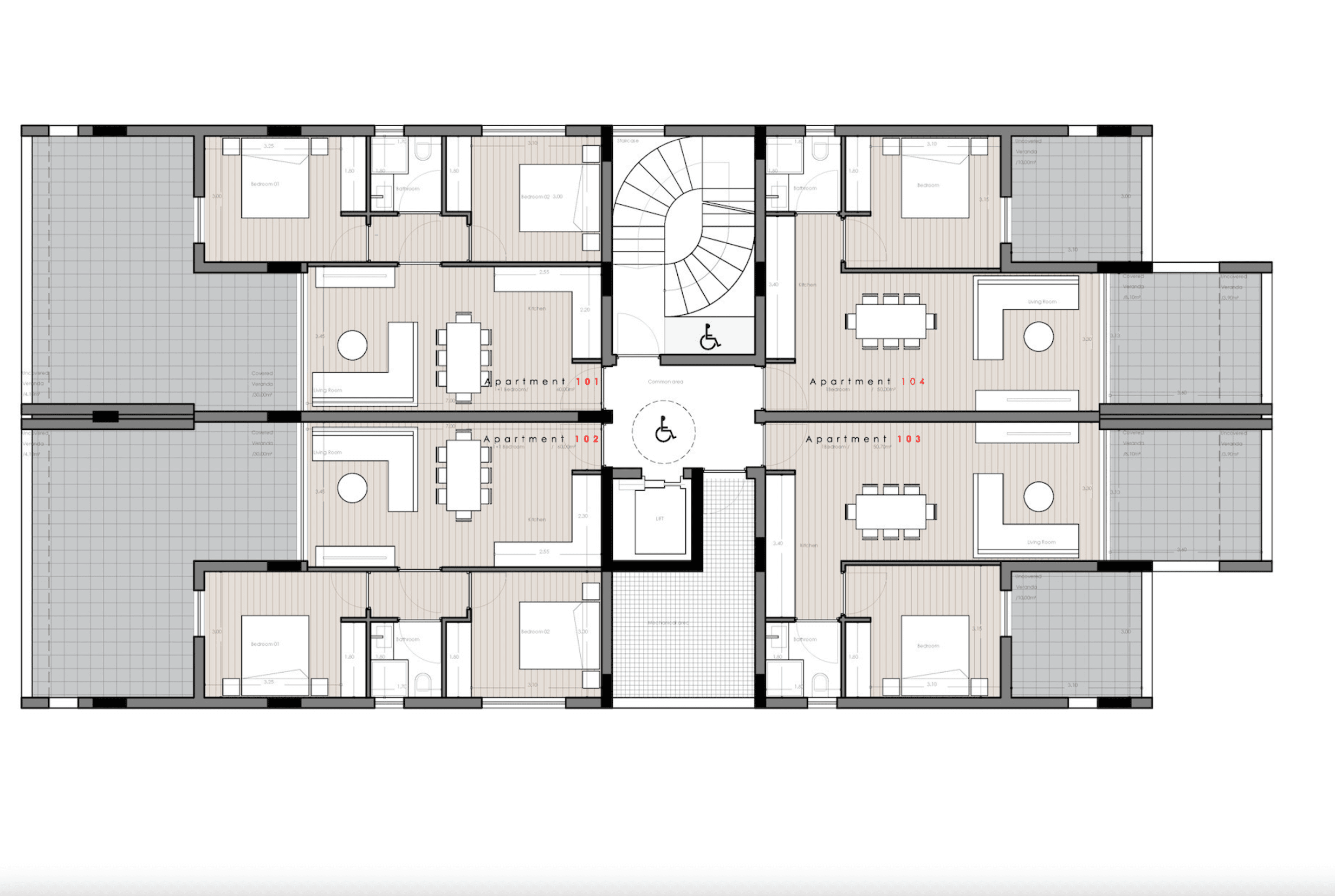 Comfortable apartments in modern style, Agios Athanasios, Limassol 10