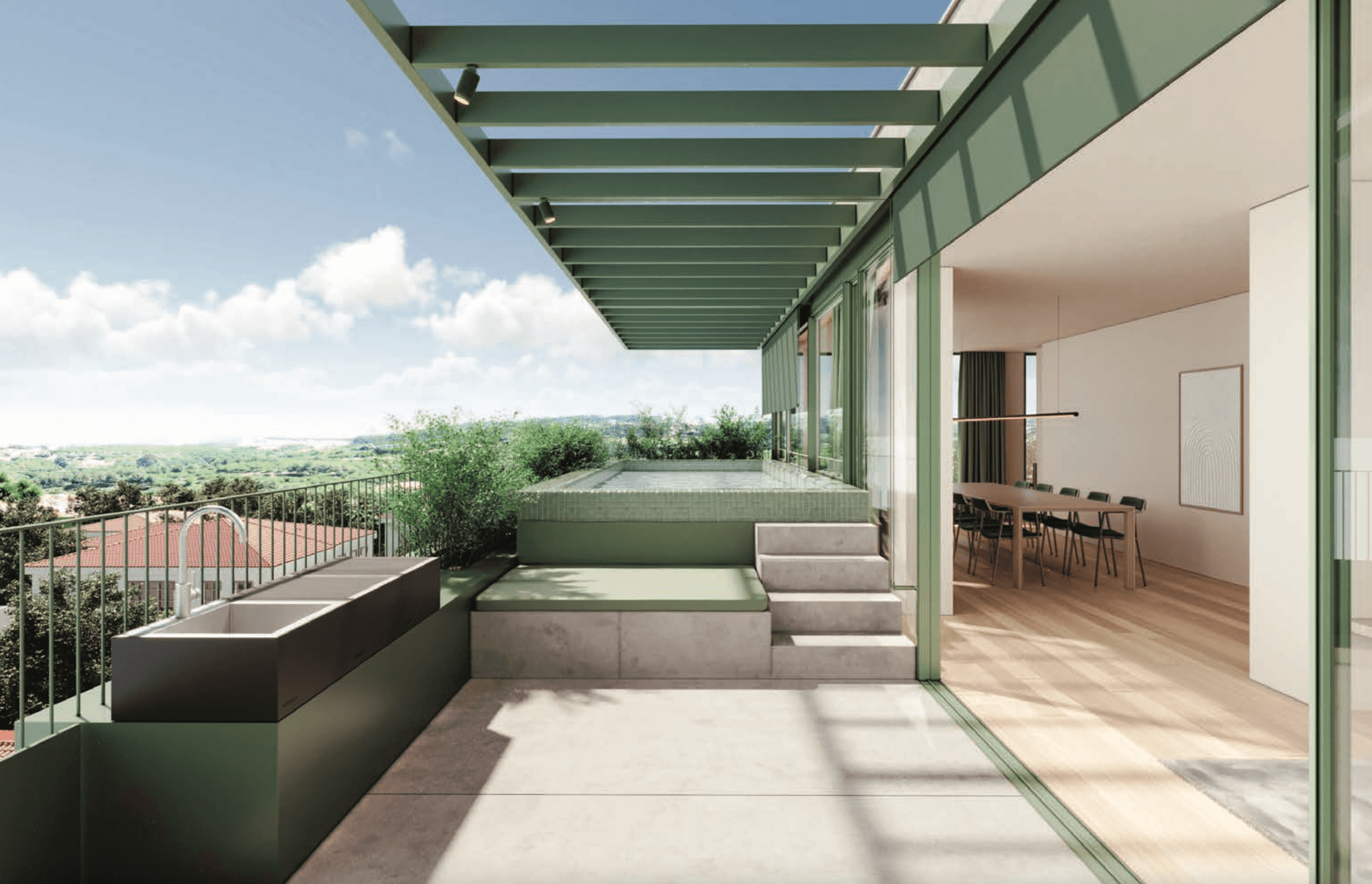 Apartments in modern style, central district, Porto 4