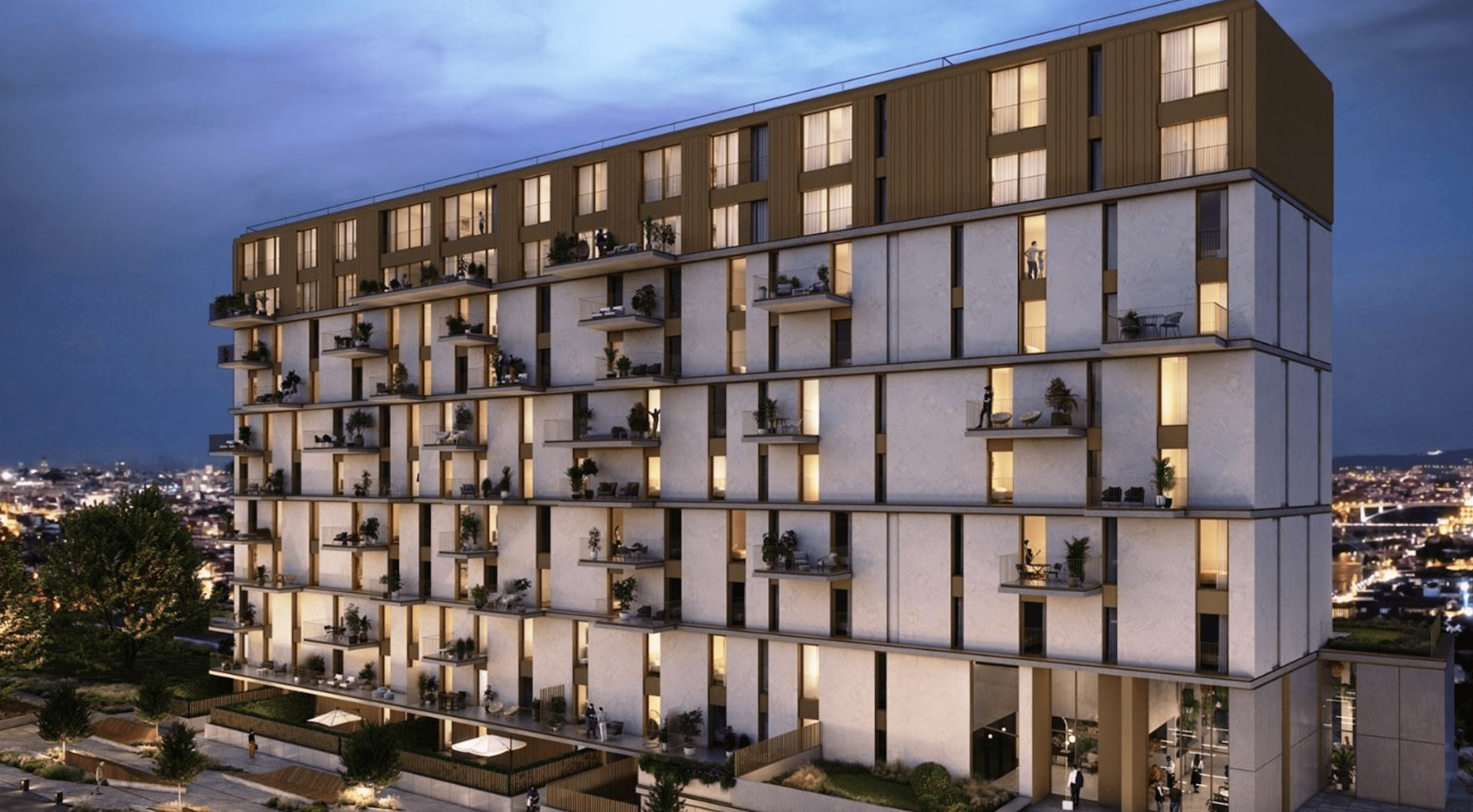 Contemporary apartments, Vila Nova de Gaia, Porto 1