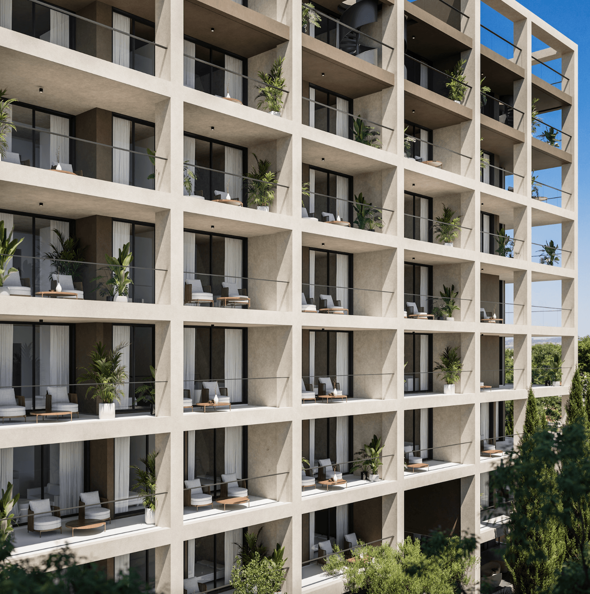 Стильные и комфортные апартаменты, Цифликудия, Лимасол 2