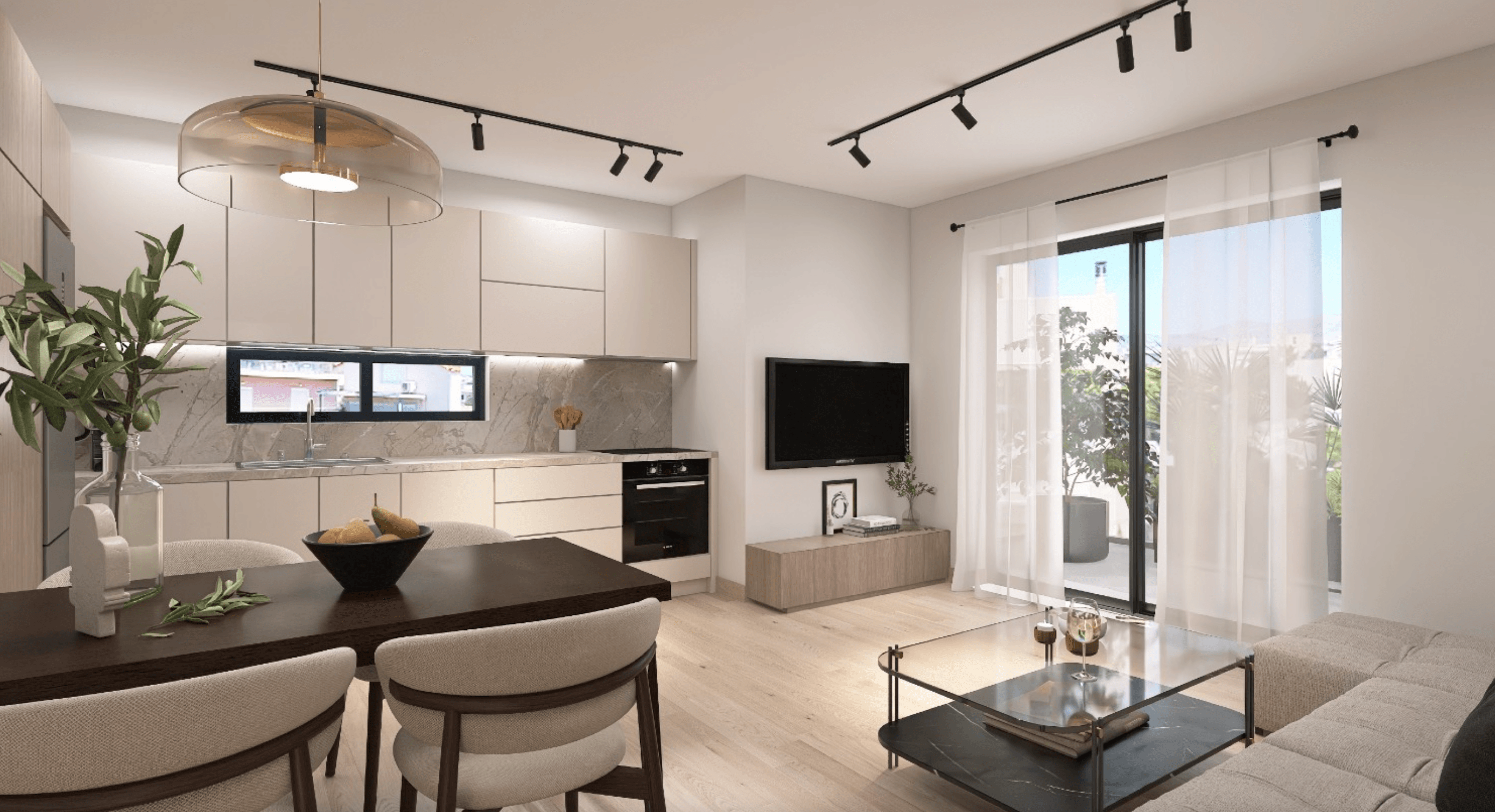 Стильные и комфортные апартаменты, Глифада, Афины 7