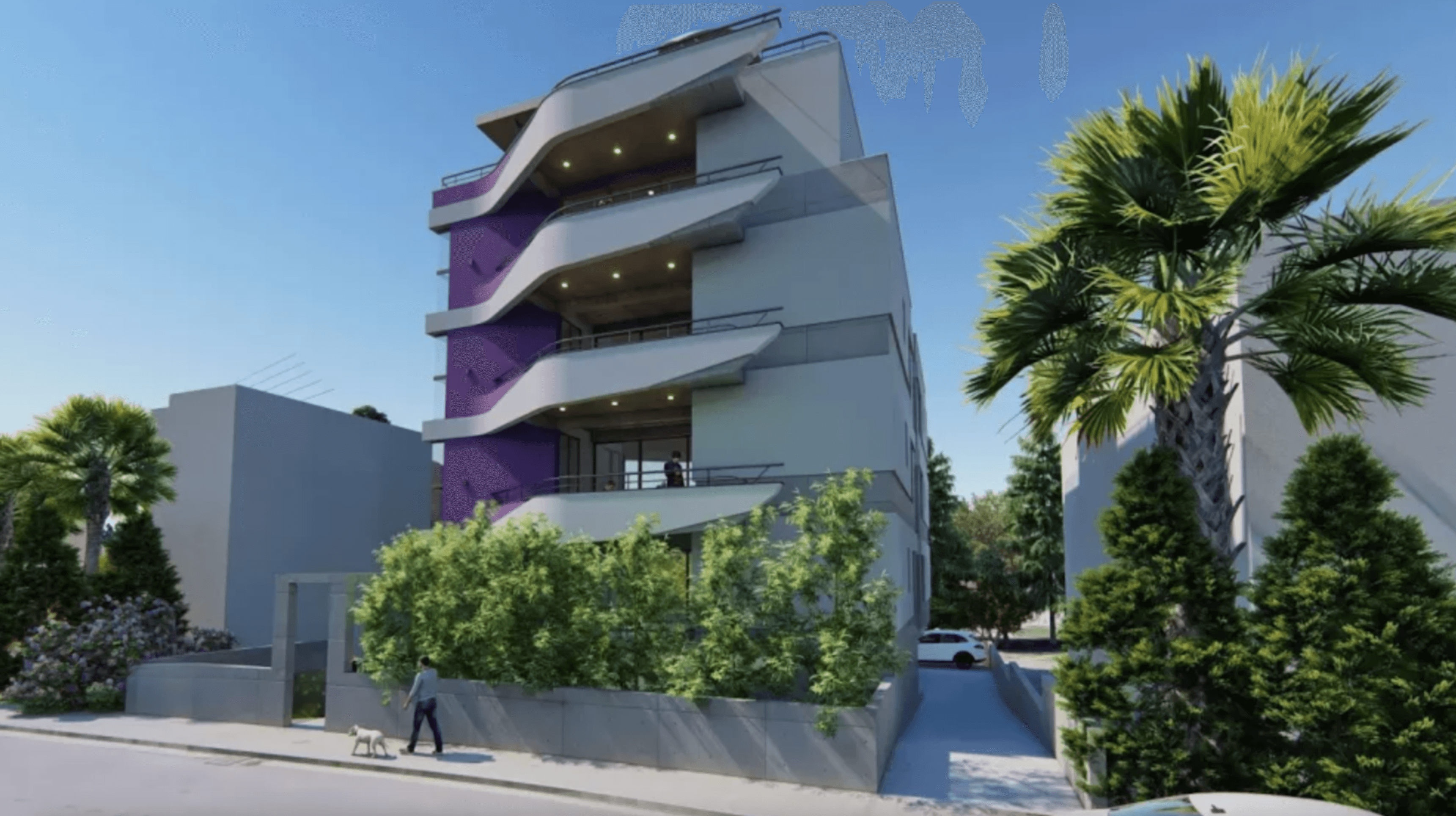 Современные апартаменты с яркими элементами, Агиос Афанасиос, Лимасол 4