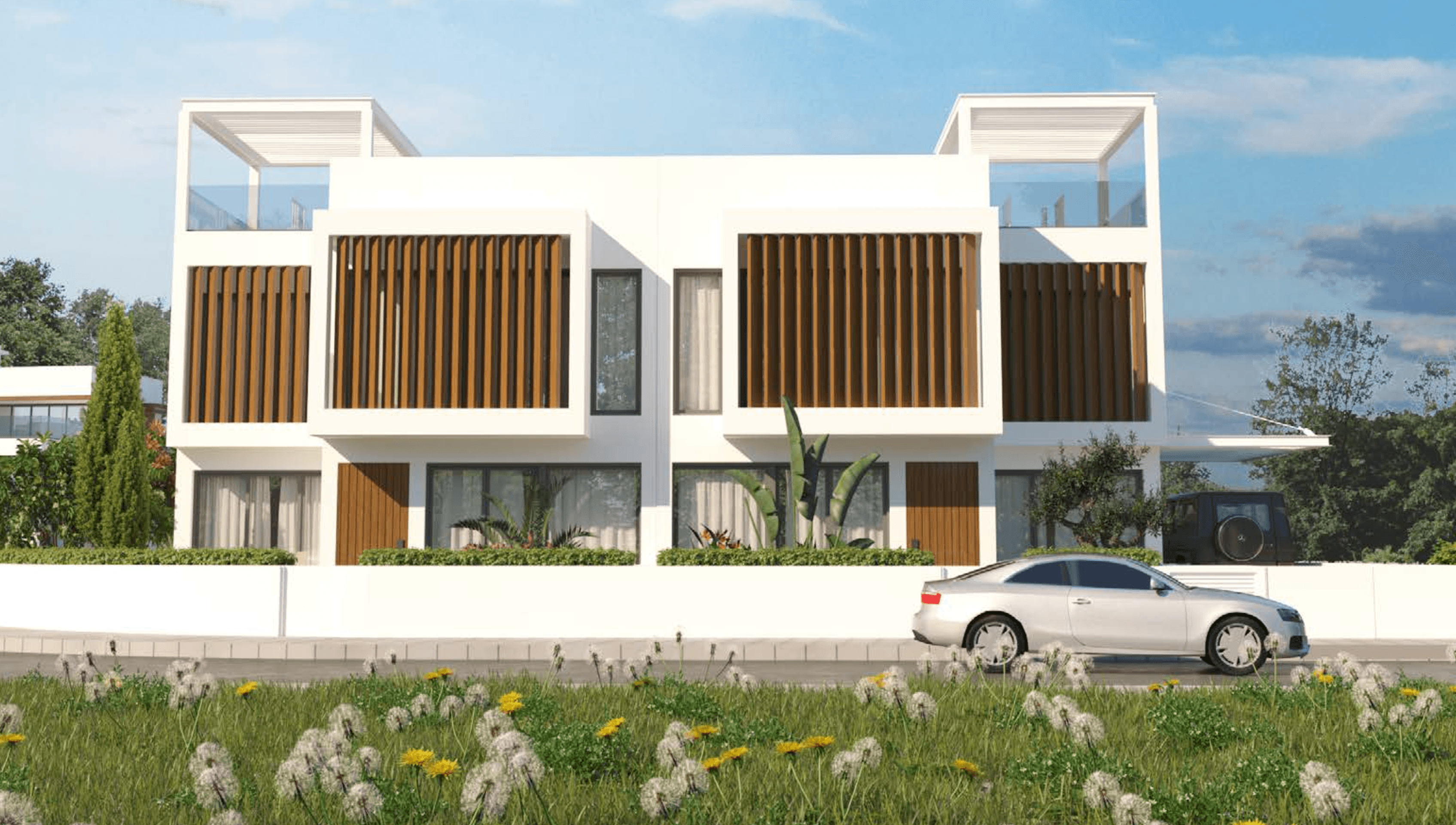 Стильные апартаменты и виллы с террасами на крыше, Кити, Ларнака 6