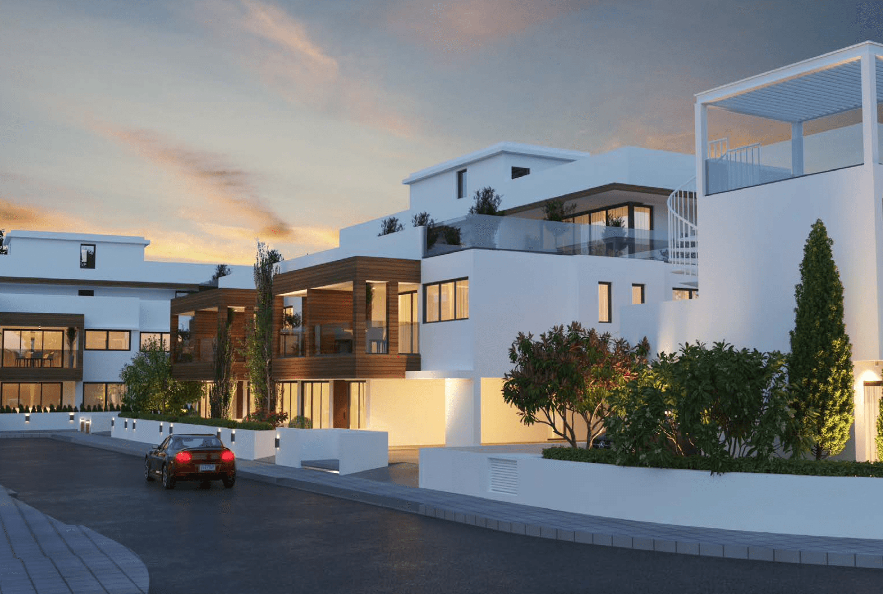 Стильные апартаменты и виллы с террасами на крыше, Кити, Ларнака 5