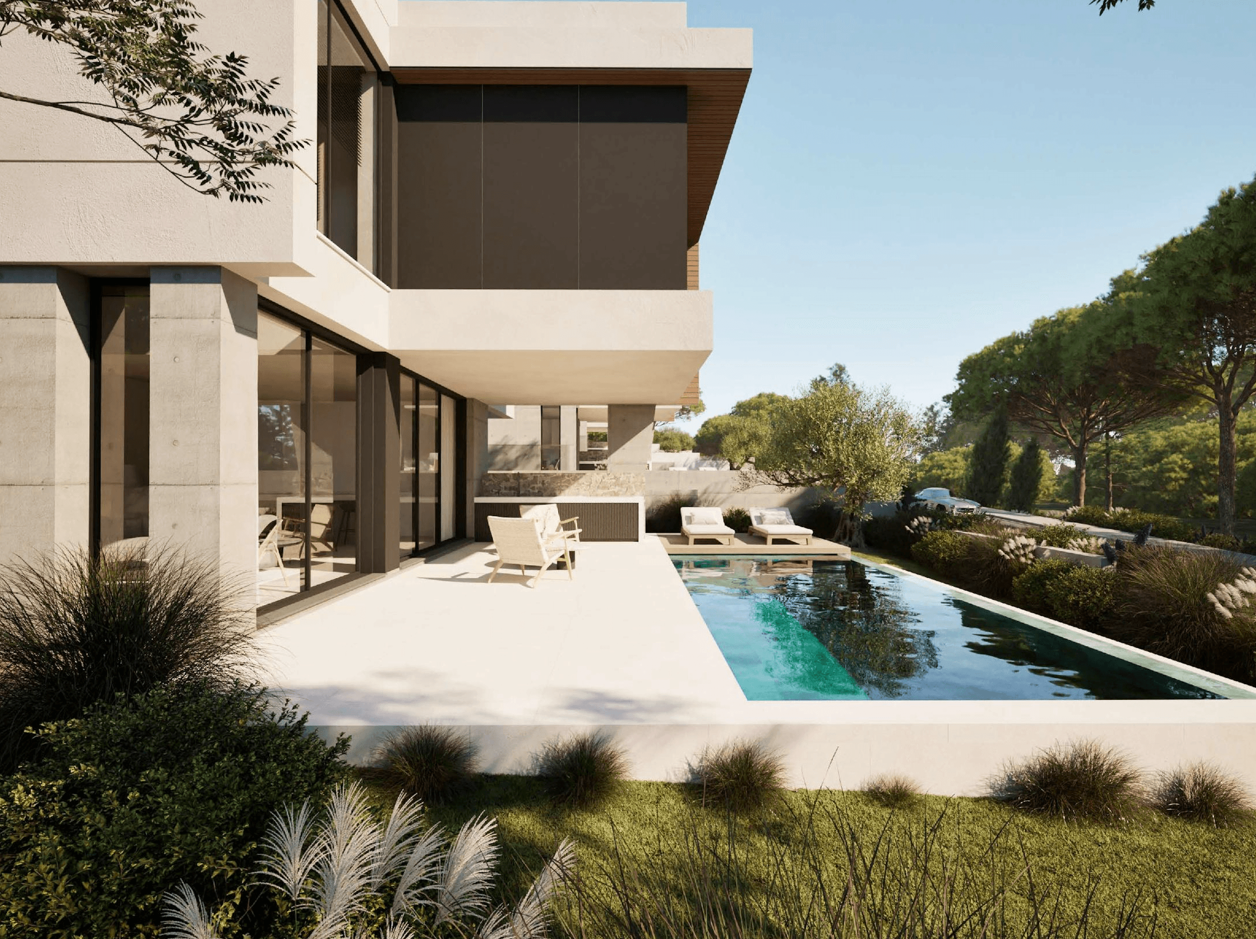 Элегантная вилла с бассейном, Агиос Тихонас, Лимасол 1