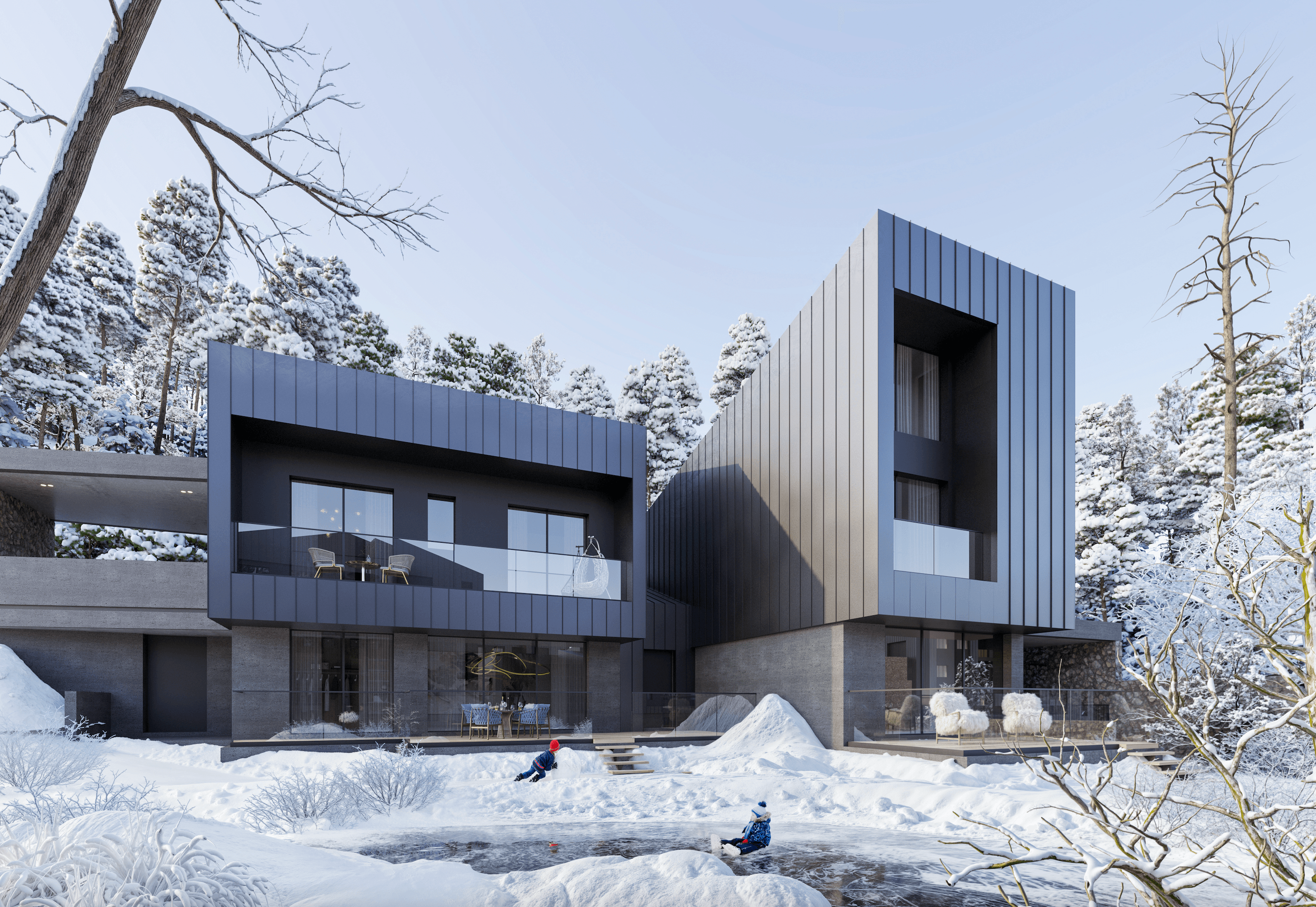 Стильные апартаменты и дома с видом на сосновый лес, Продромос, Тродос 5