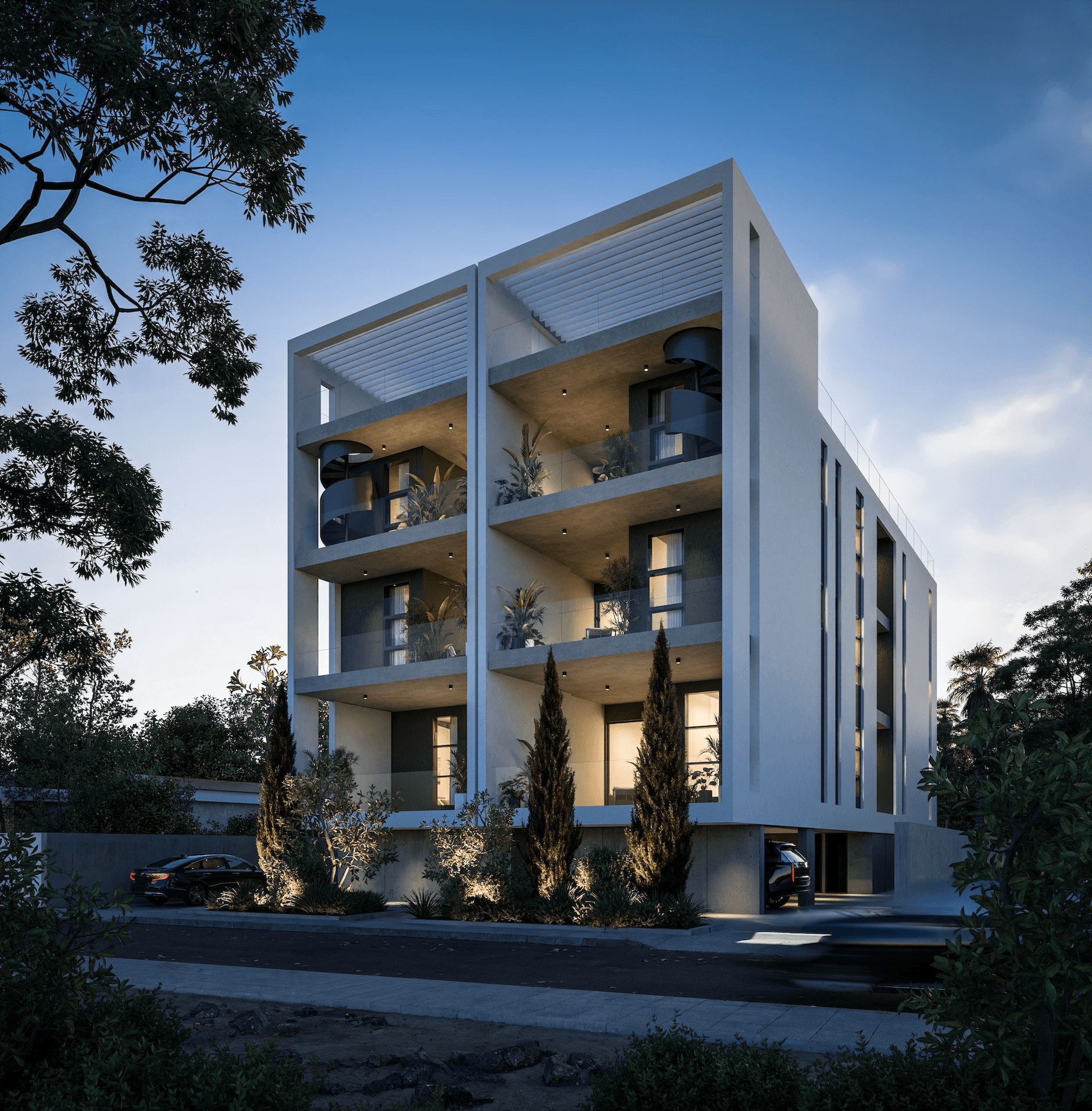 Апартаменты с современными элементами, Агиос Афанасиос, Лимасол 2