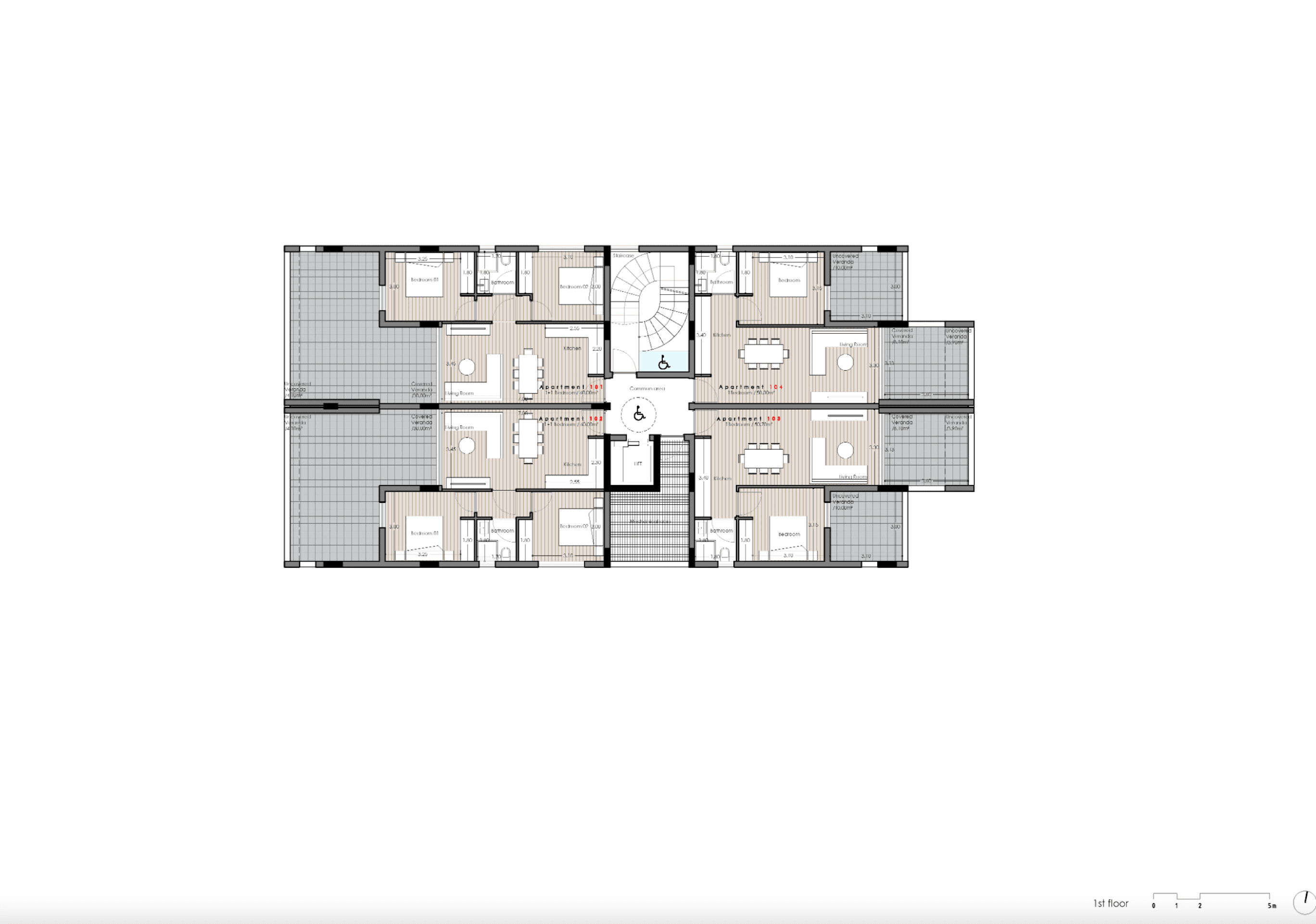 Апартаменты с современными элементами, Агиос Афанасиос, Лимасол 10