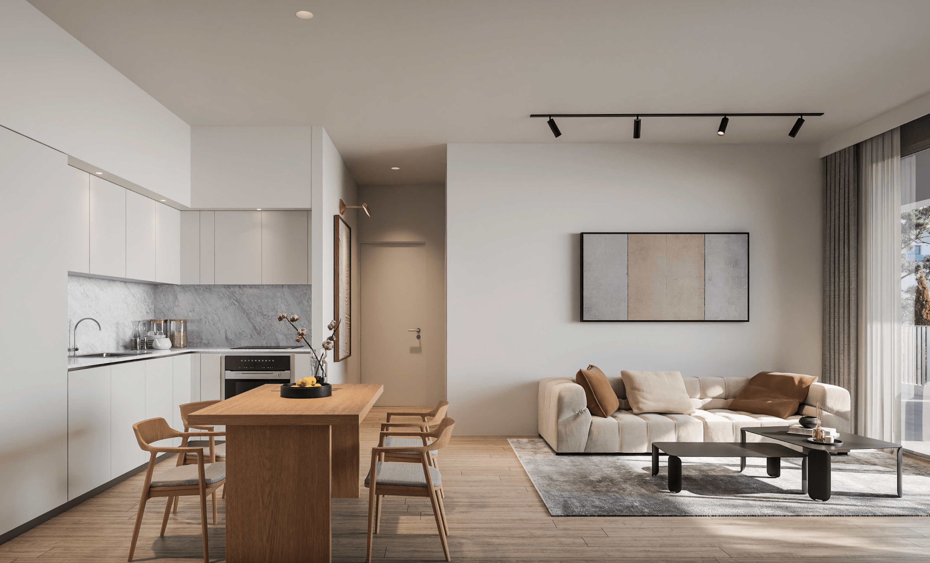 Стильные апартаменты, Агиос Афанасиос, Лимасол 7