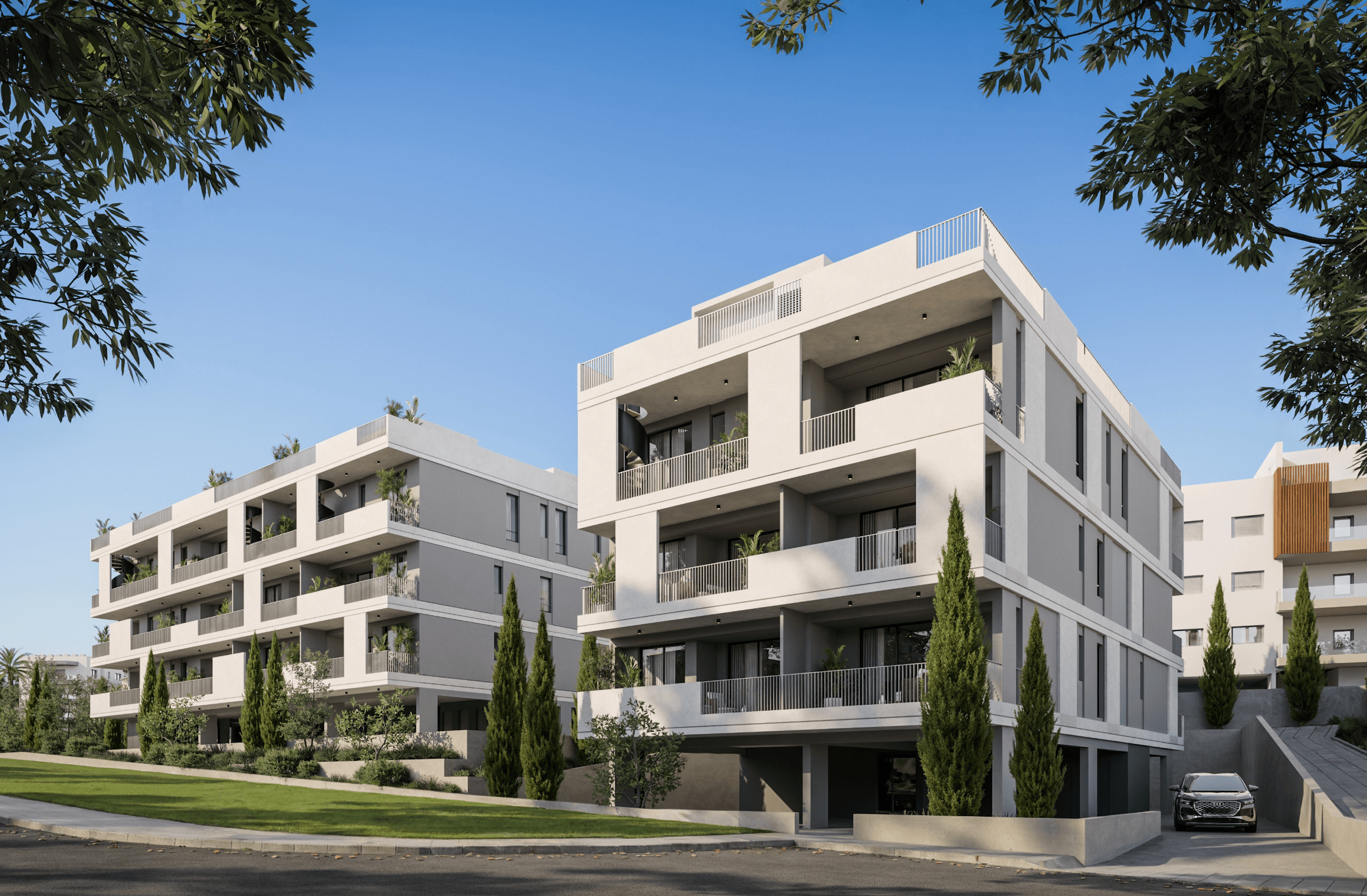 Стильные апартаменты, Агиос Афанасиос, Лимасол 2