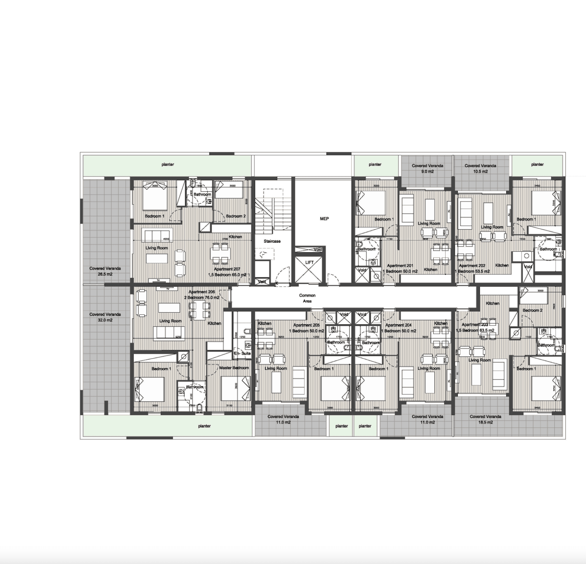 Стильные апартаменты, Агиос Афанасиос, Лимасол 17
