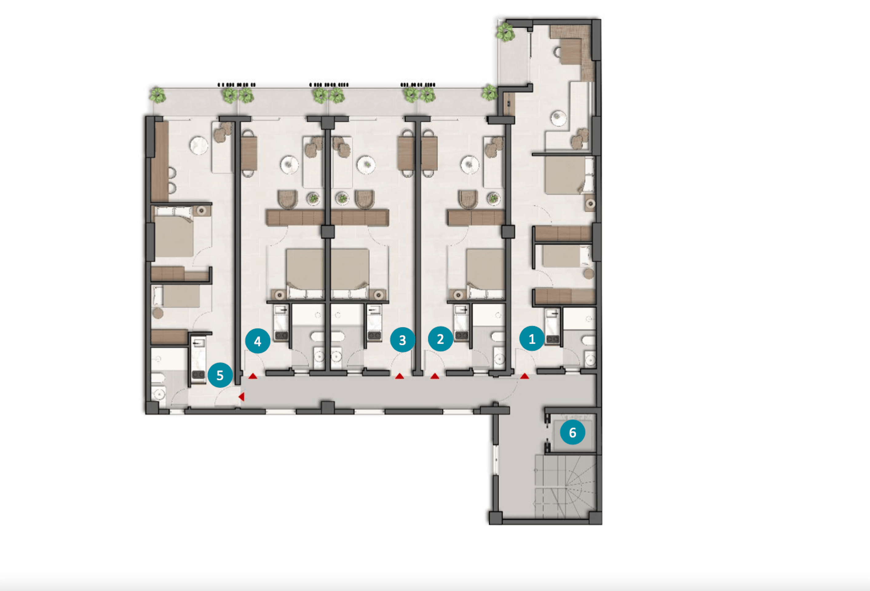 Stylish apartments with sea view, Piraeus, Athens 12