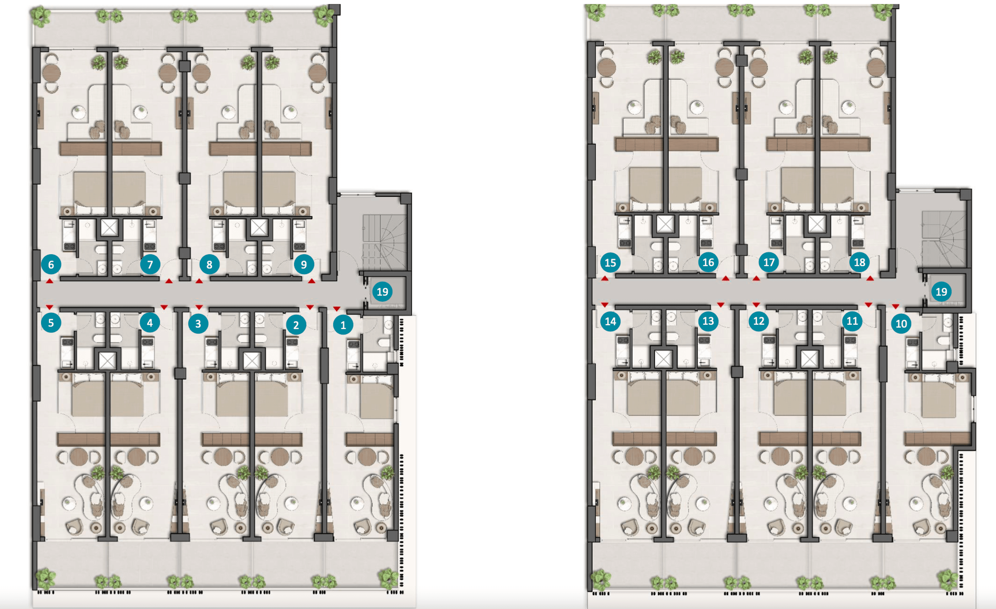 Stylish apartments with sea view, Piraeus, Athens 15