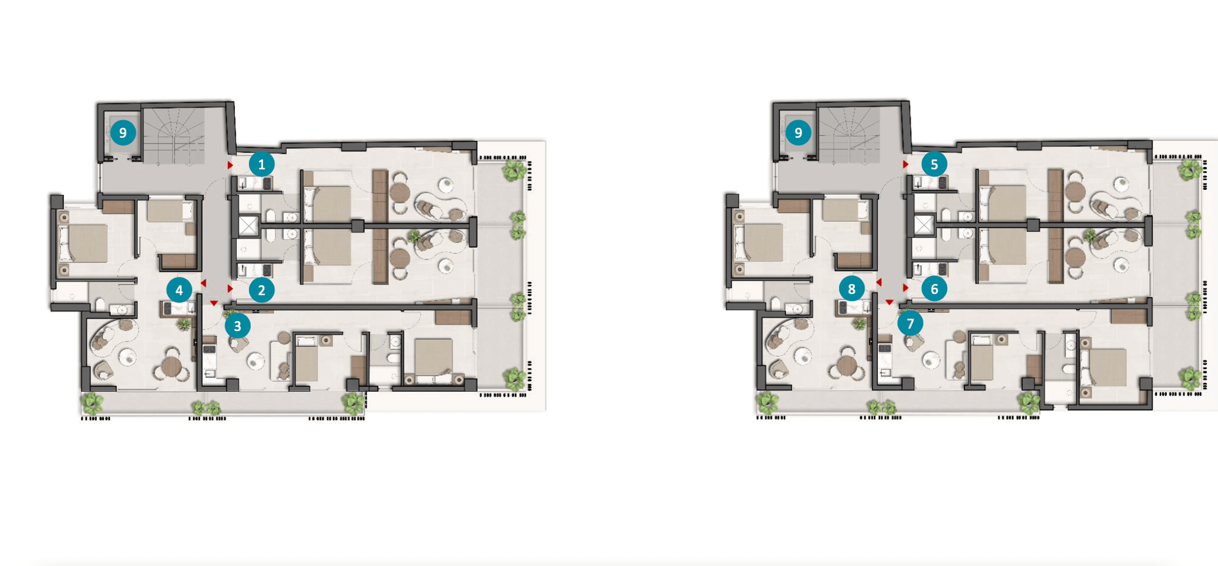 Stylish apartments with sea view, Piraeus, Athens 13