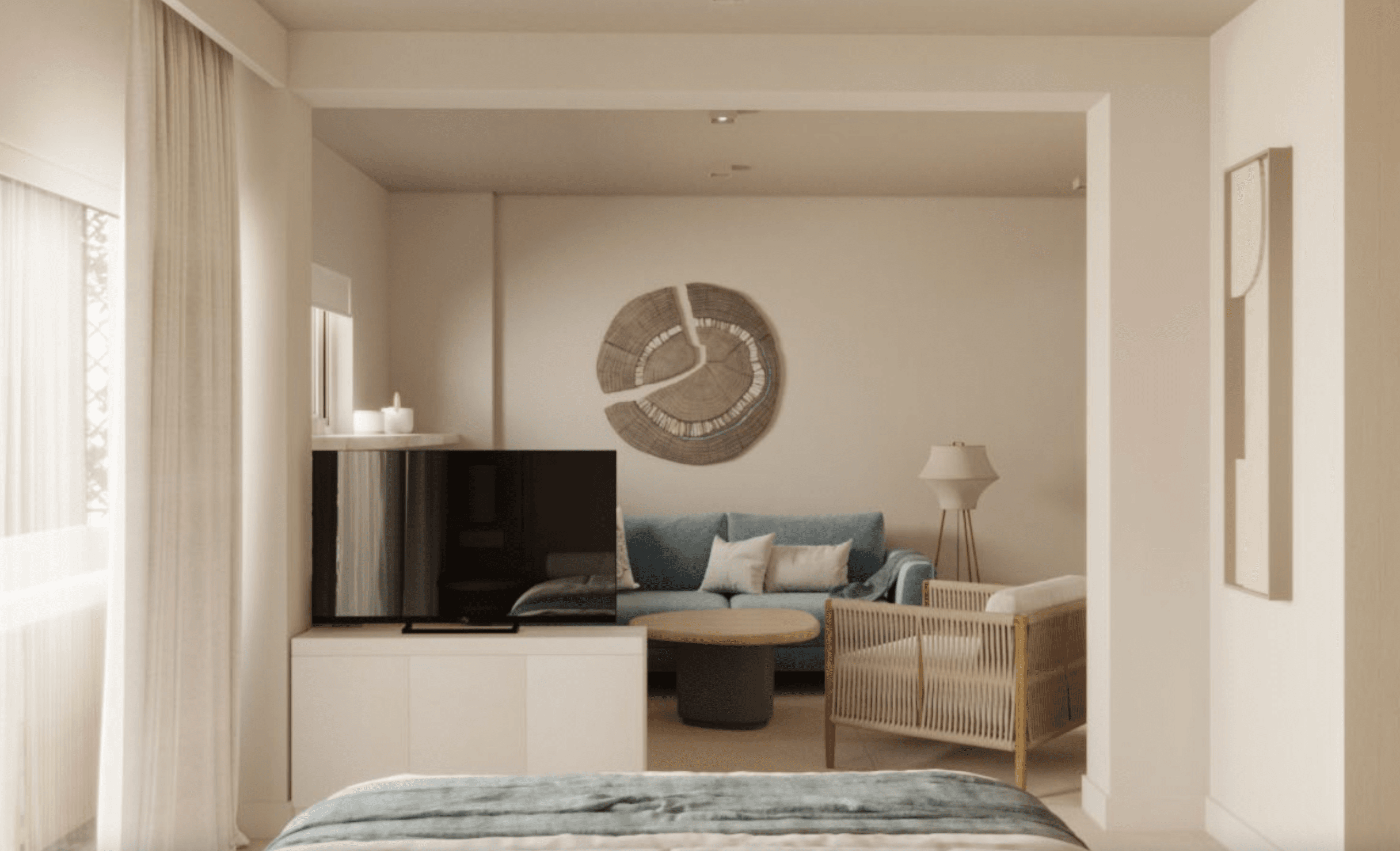 Apartments and duplexes in modern style, Lefkos 13