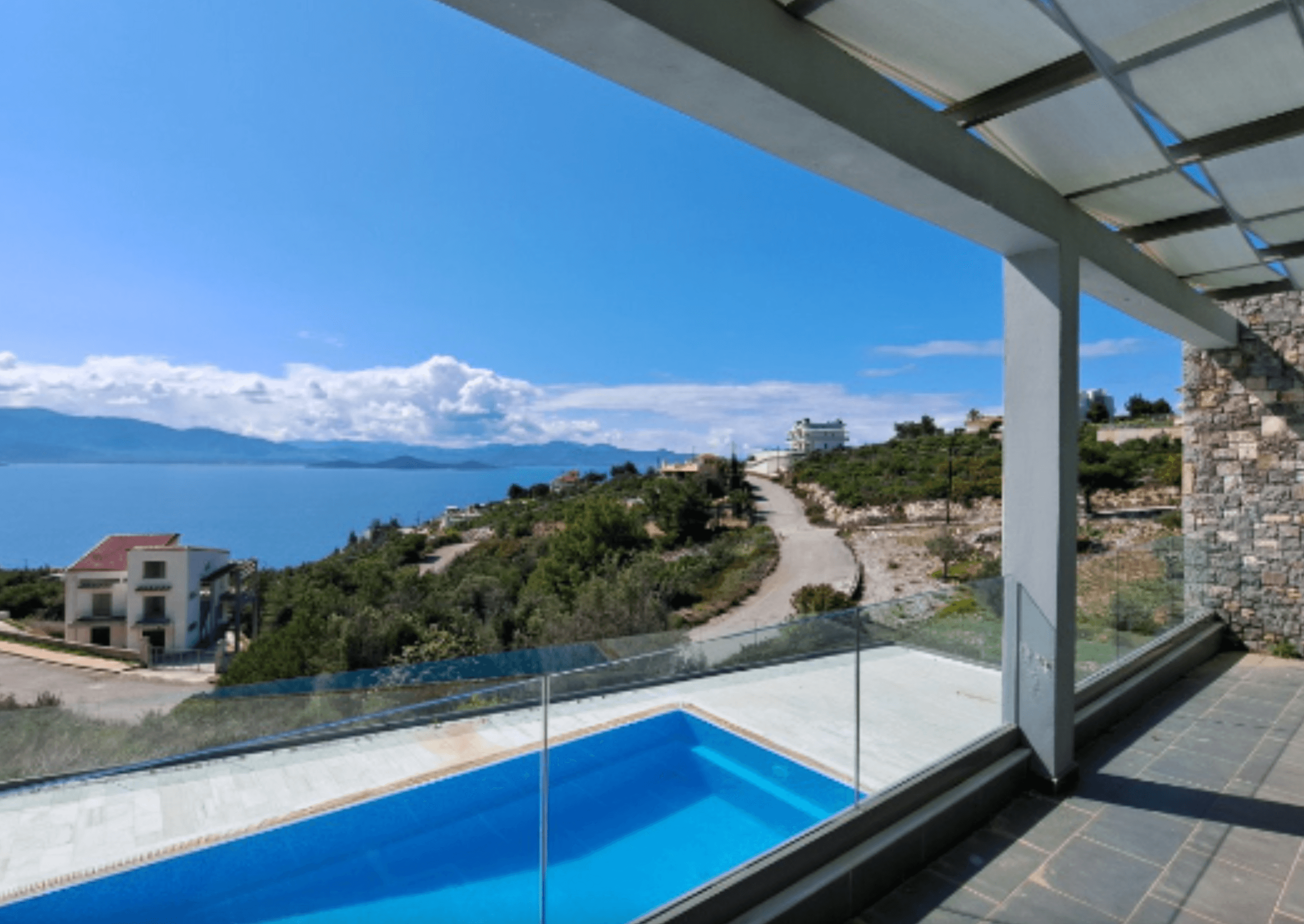 Luxury house with sea view, Theologos 2