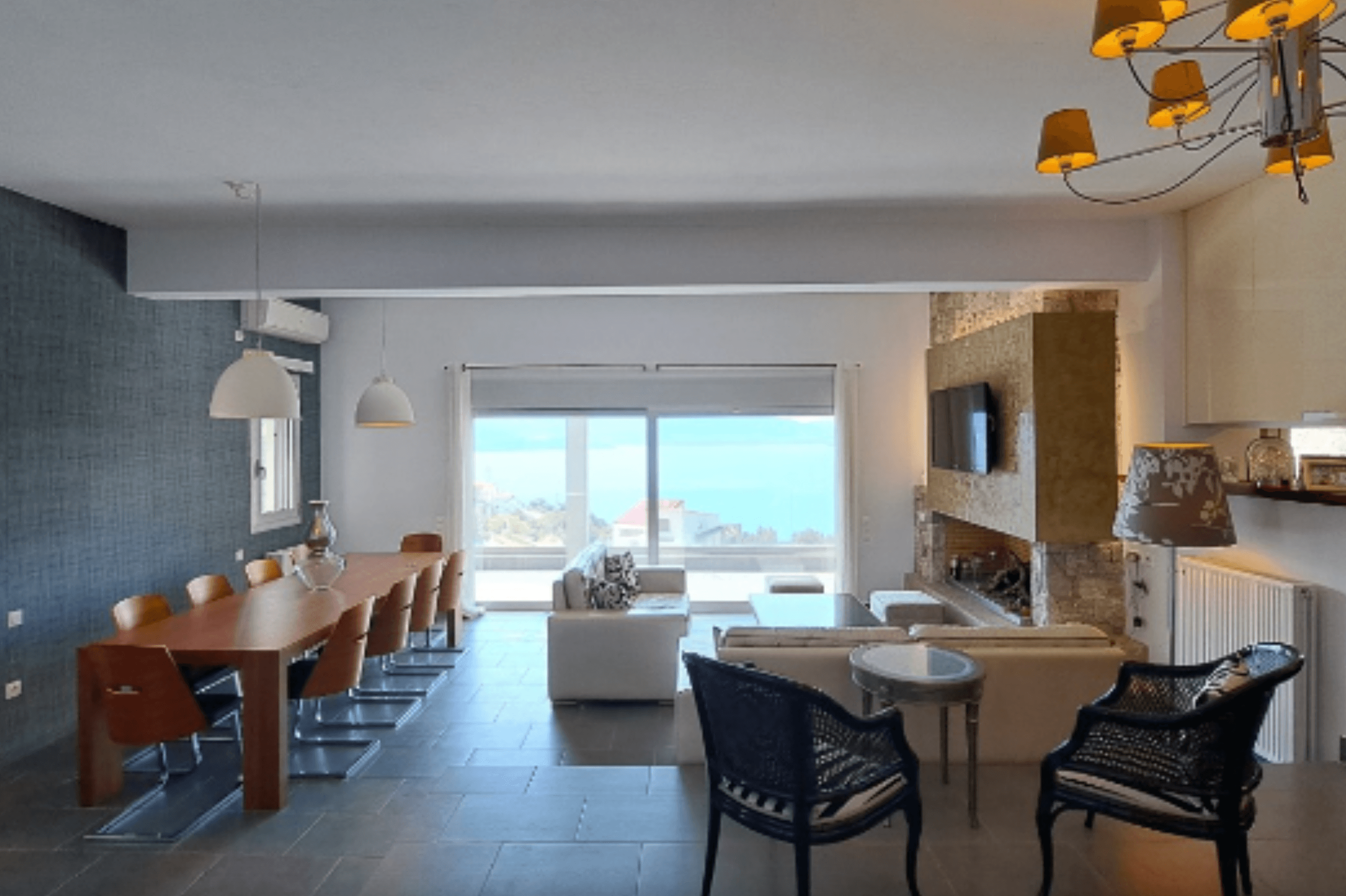 Luxury house with sea view, Theologos 9