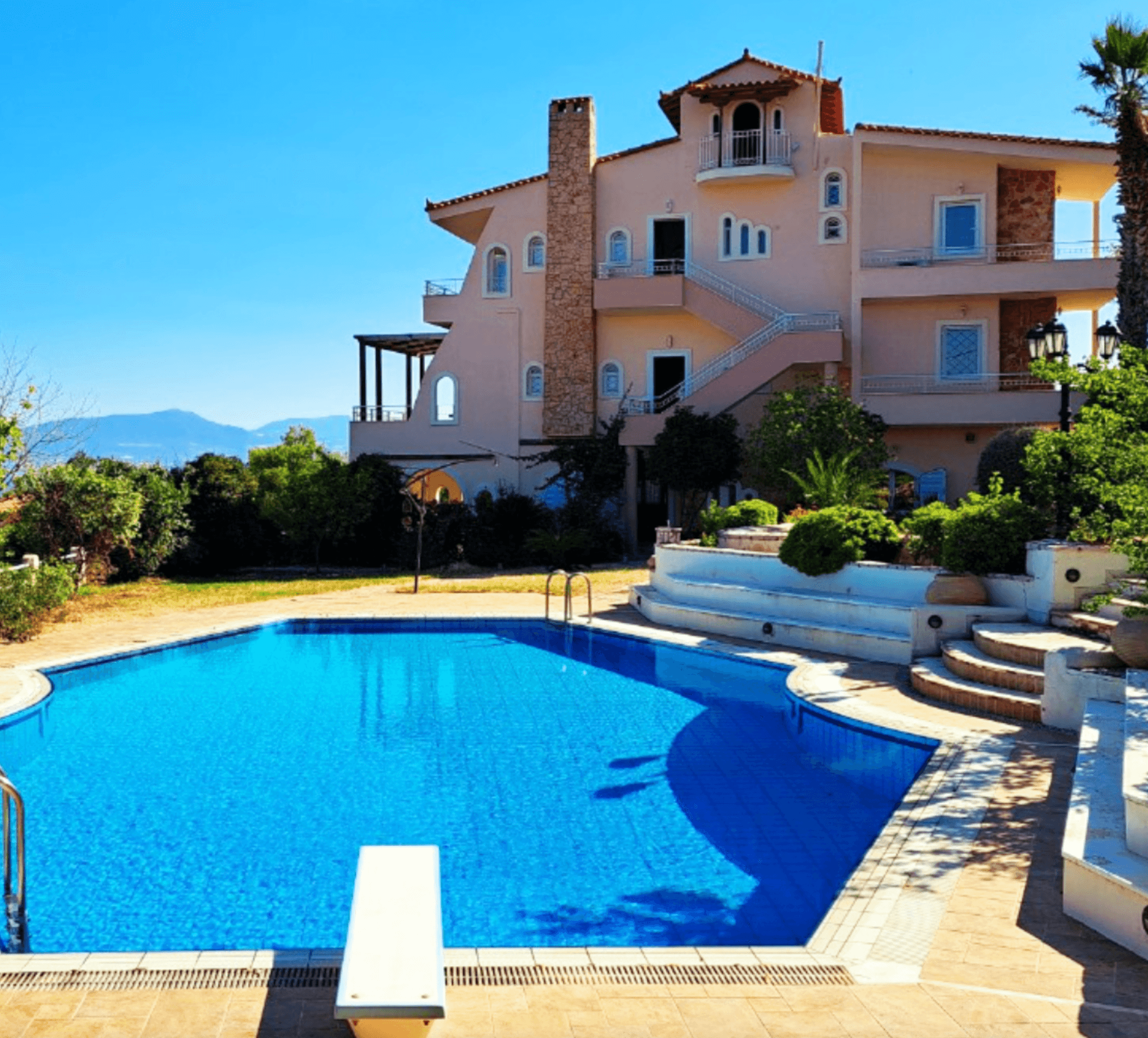 House in traditional style, Theologos 1