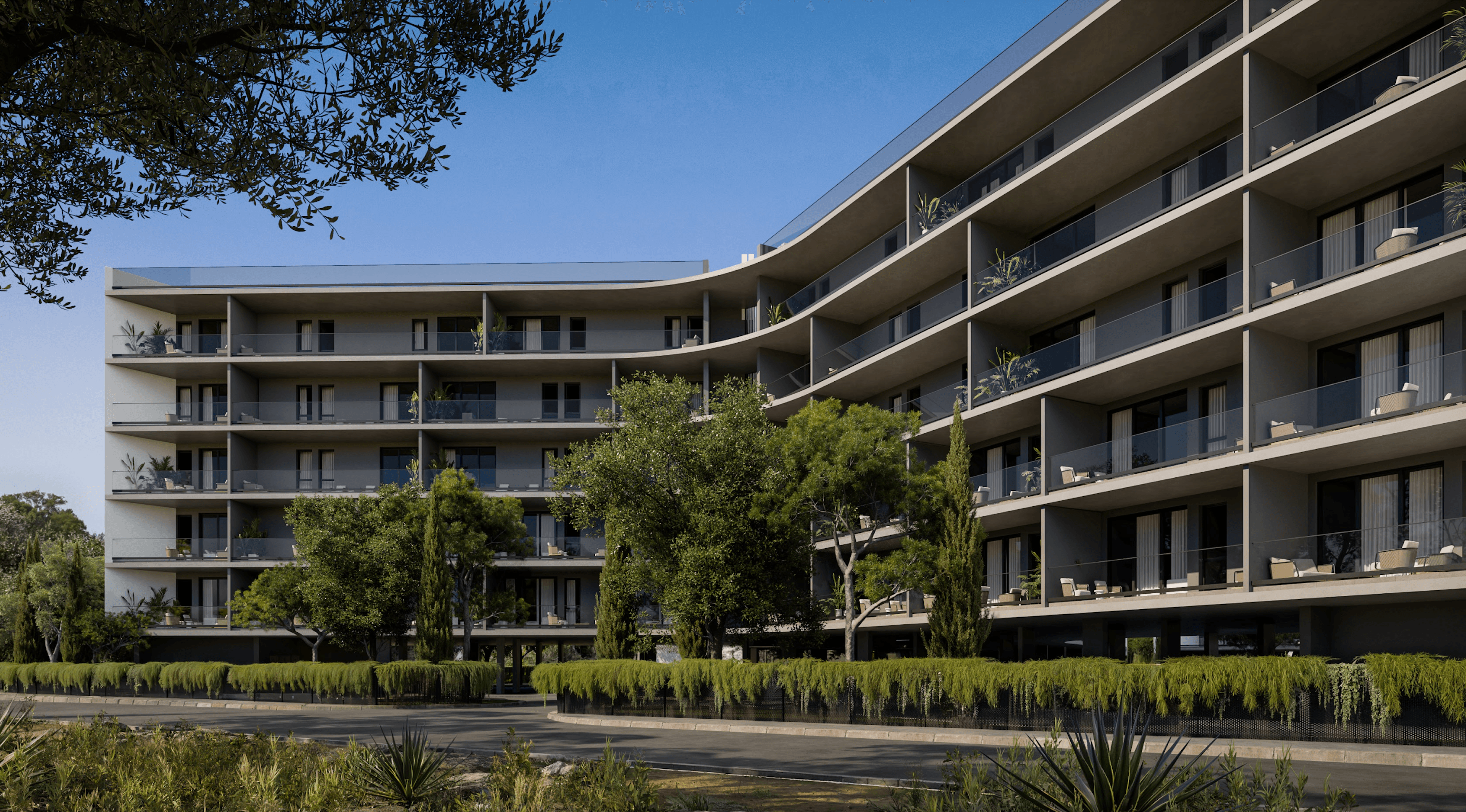 Apartments in modern style, Kato Polemidia, Limassol 1