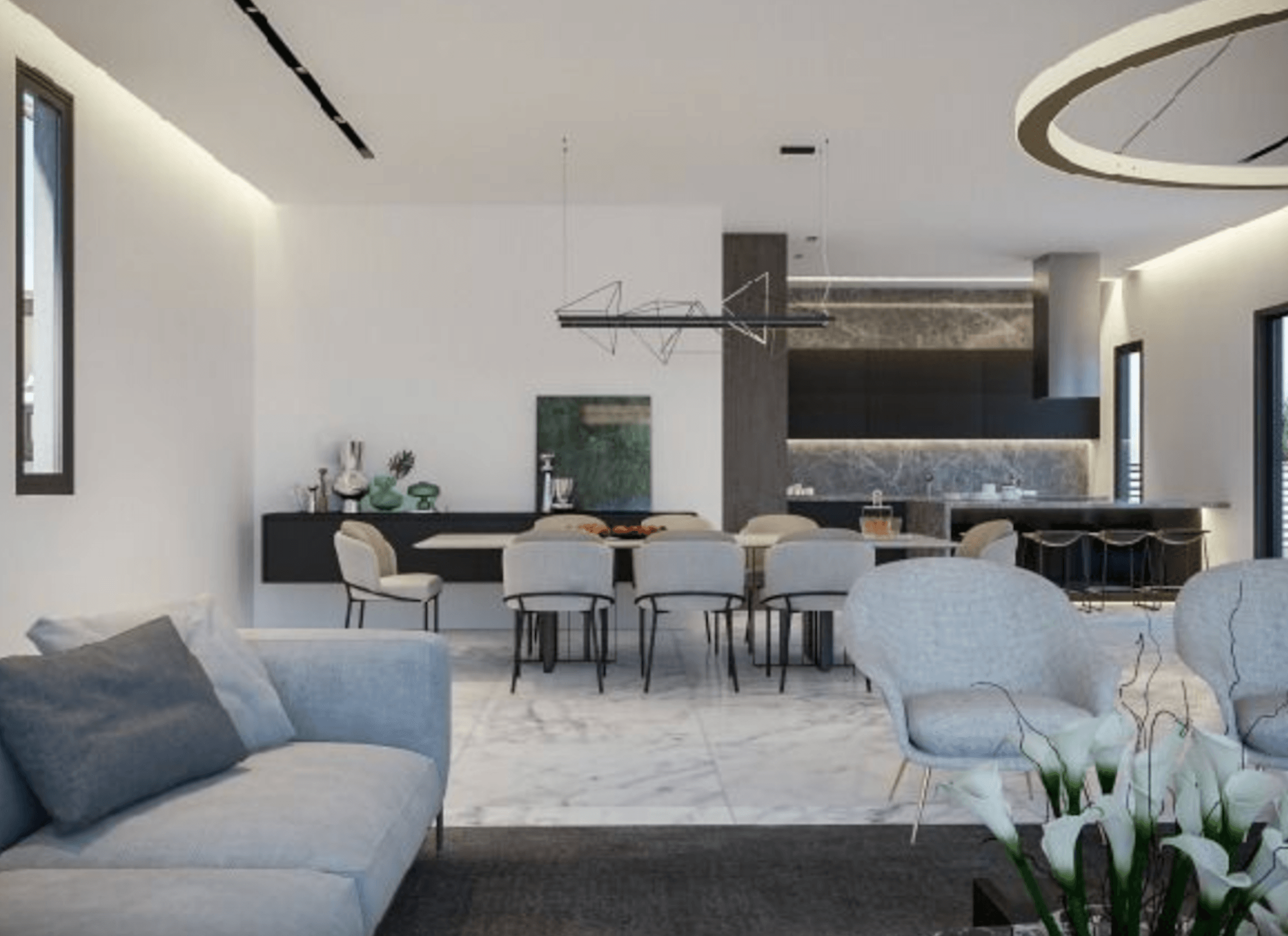 Apartments and villas in modern style, Chloraka, Paphos 5