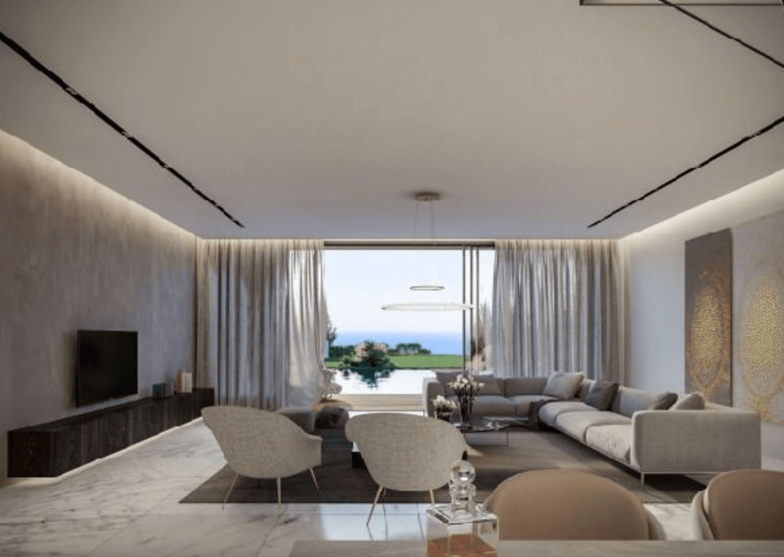 Apartments and villas in modern style, Chloraka, Paphos 4